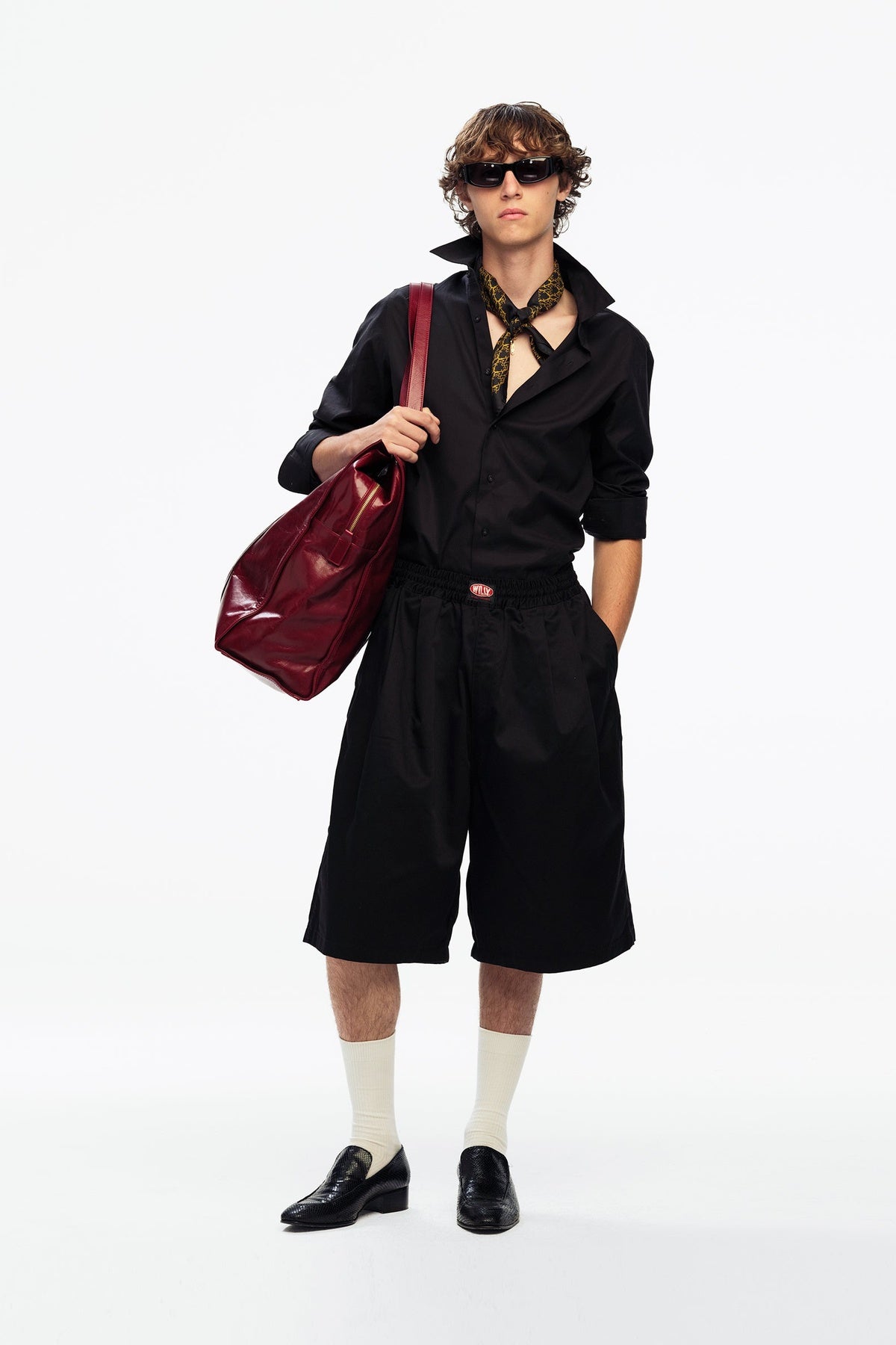 Willy Chavarria | Orale Elastic Shorts