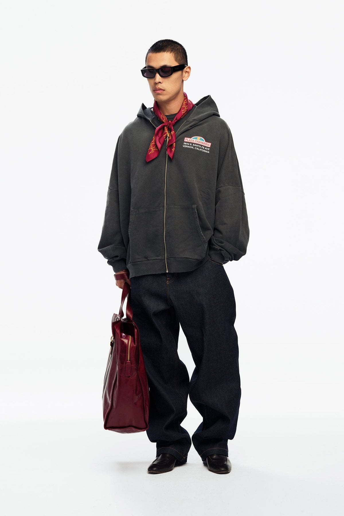 Willy Chavarria | Plaza Zip Hooligan Hoodie