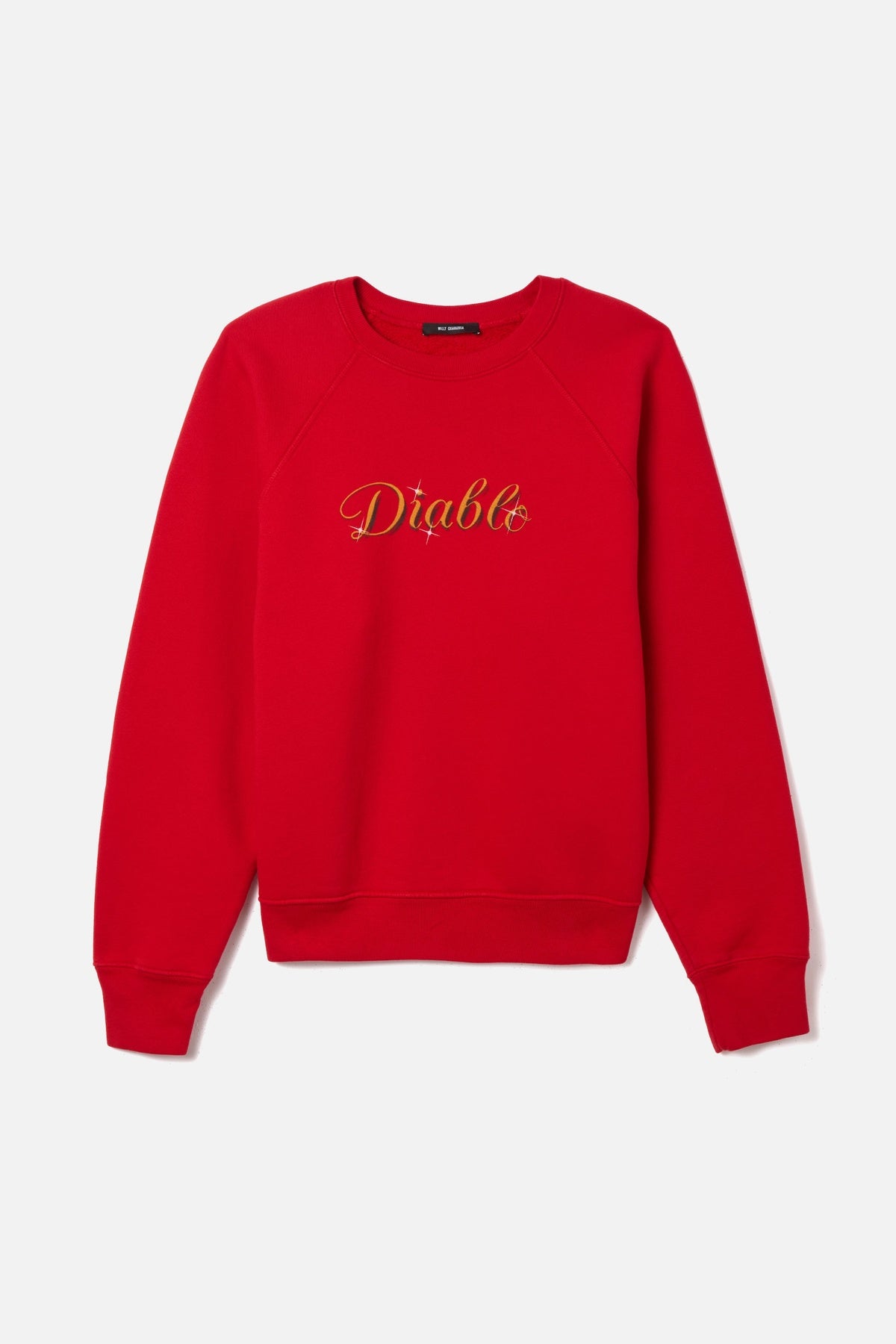 Willy Chavarria | Diablo Raglan Crewneck