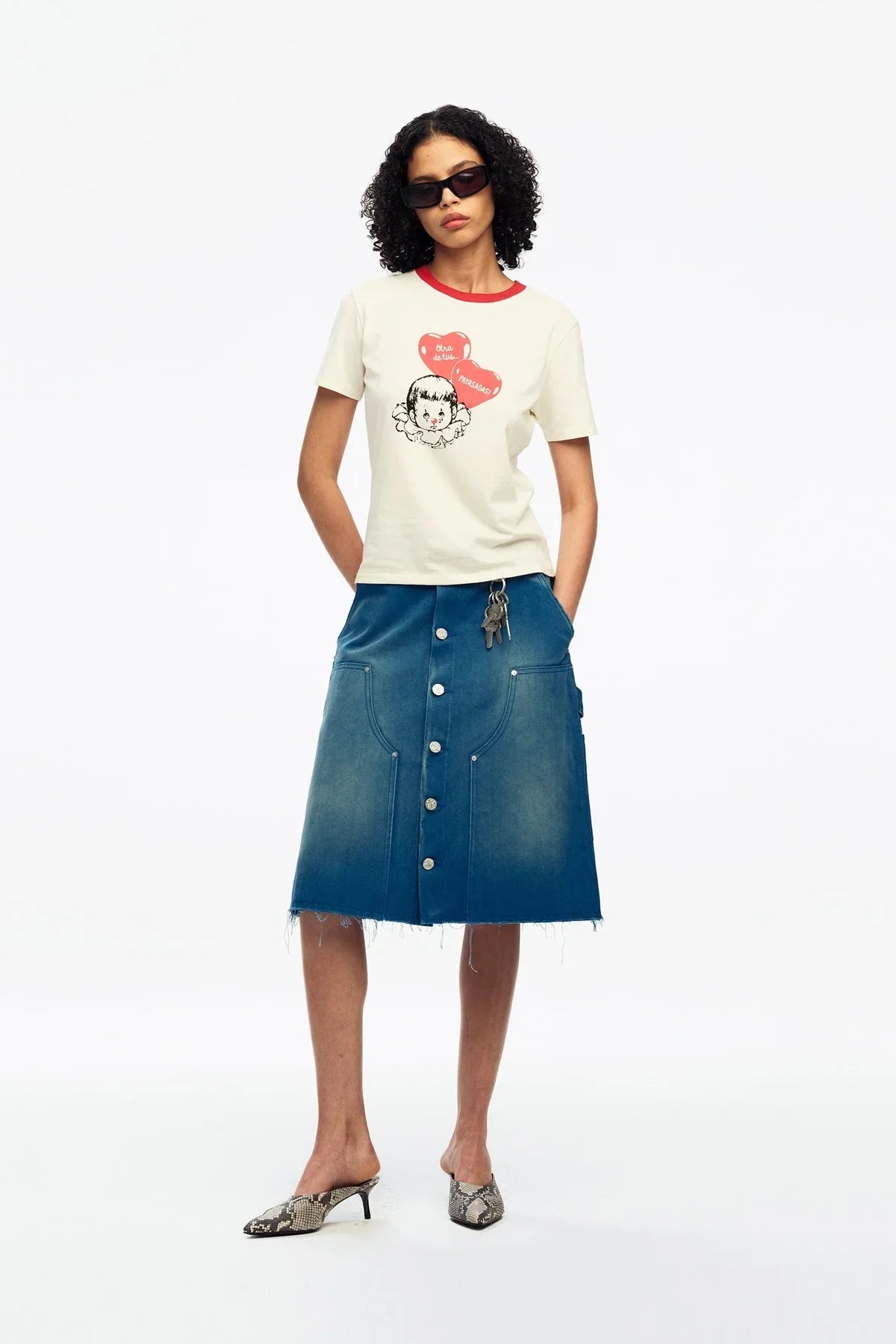 Willy Chavarria | Payasadas! Ringer Tee