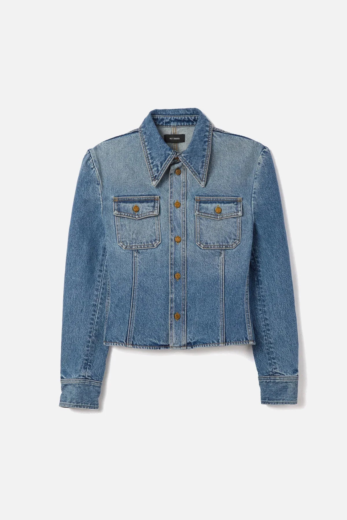 Willy Chavarria | Long Sleeve Denim Chavela Shirt