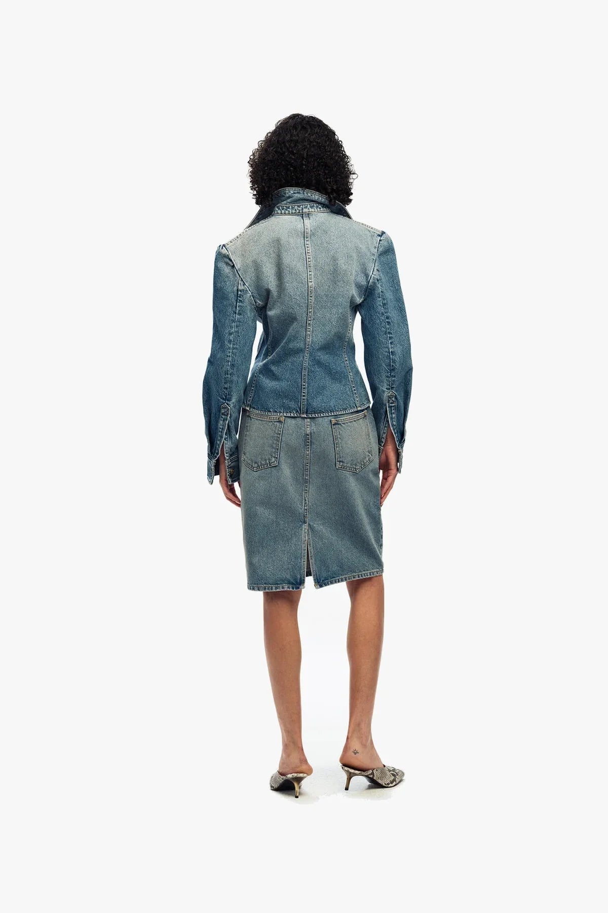 Willy Chavarria | Long Sleeve Denim Chavela Shirt