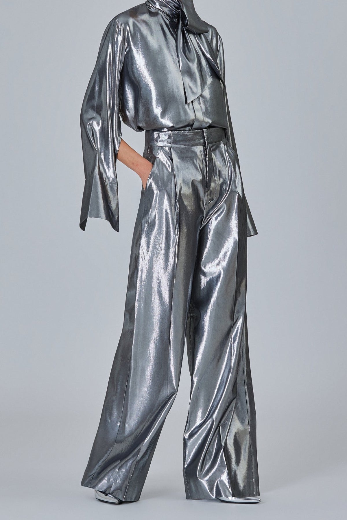 Sasuphi | Bogart Lurex Trousers