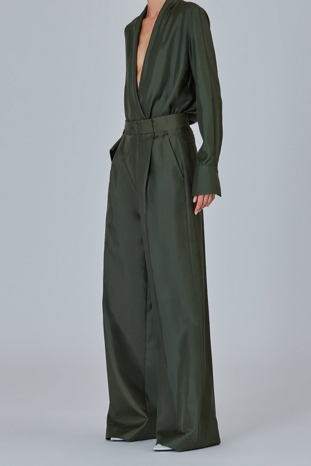 Sasuphi | Bogart Silk Twill Trousers