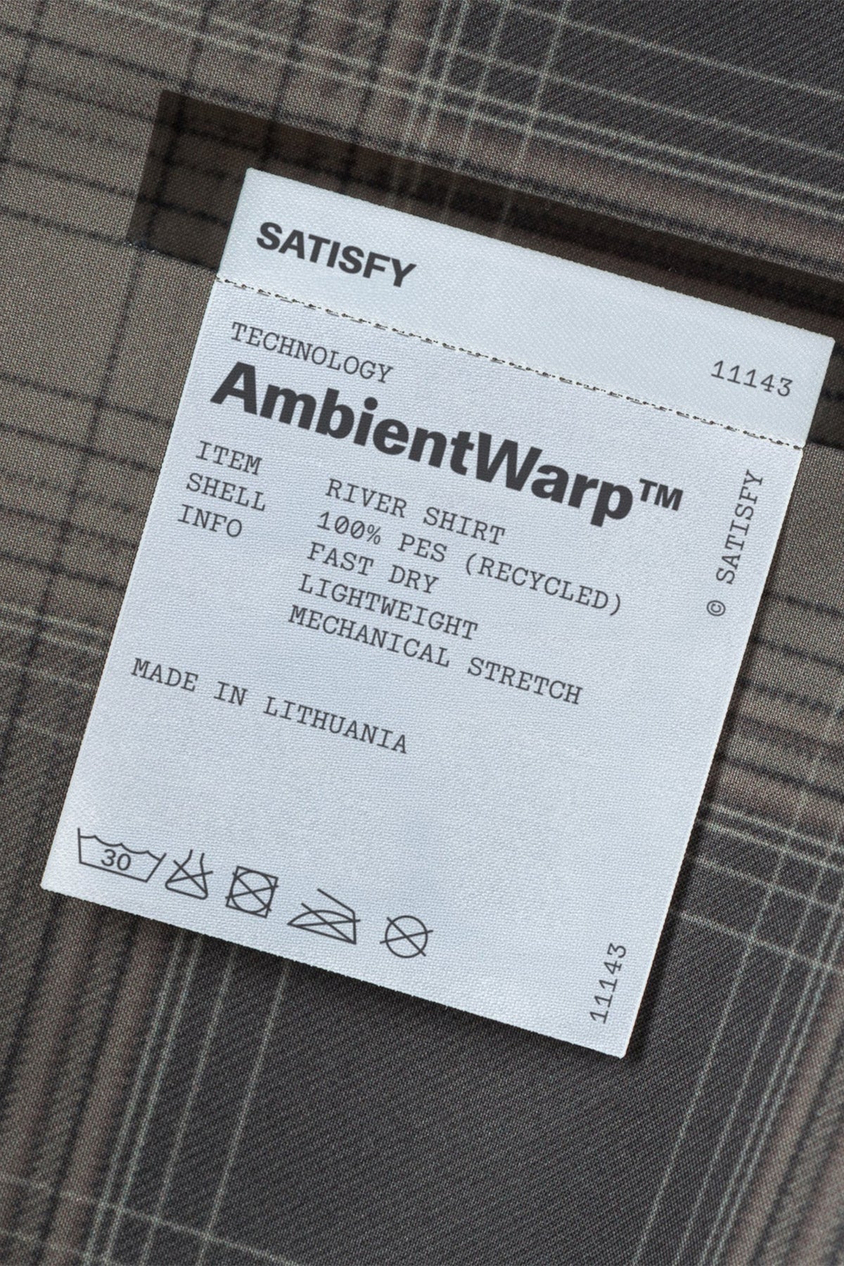 SATISFY | AmbientWarp™ River Shirt