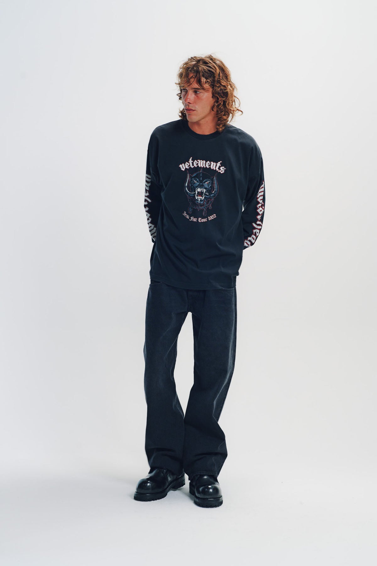 VETEMENTS | Motorhead Long-Sleeve Tee