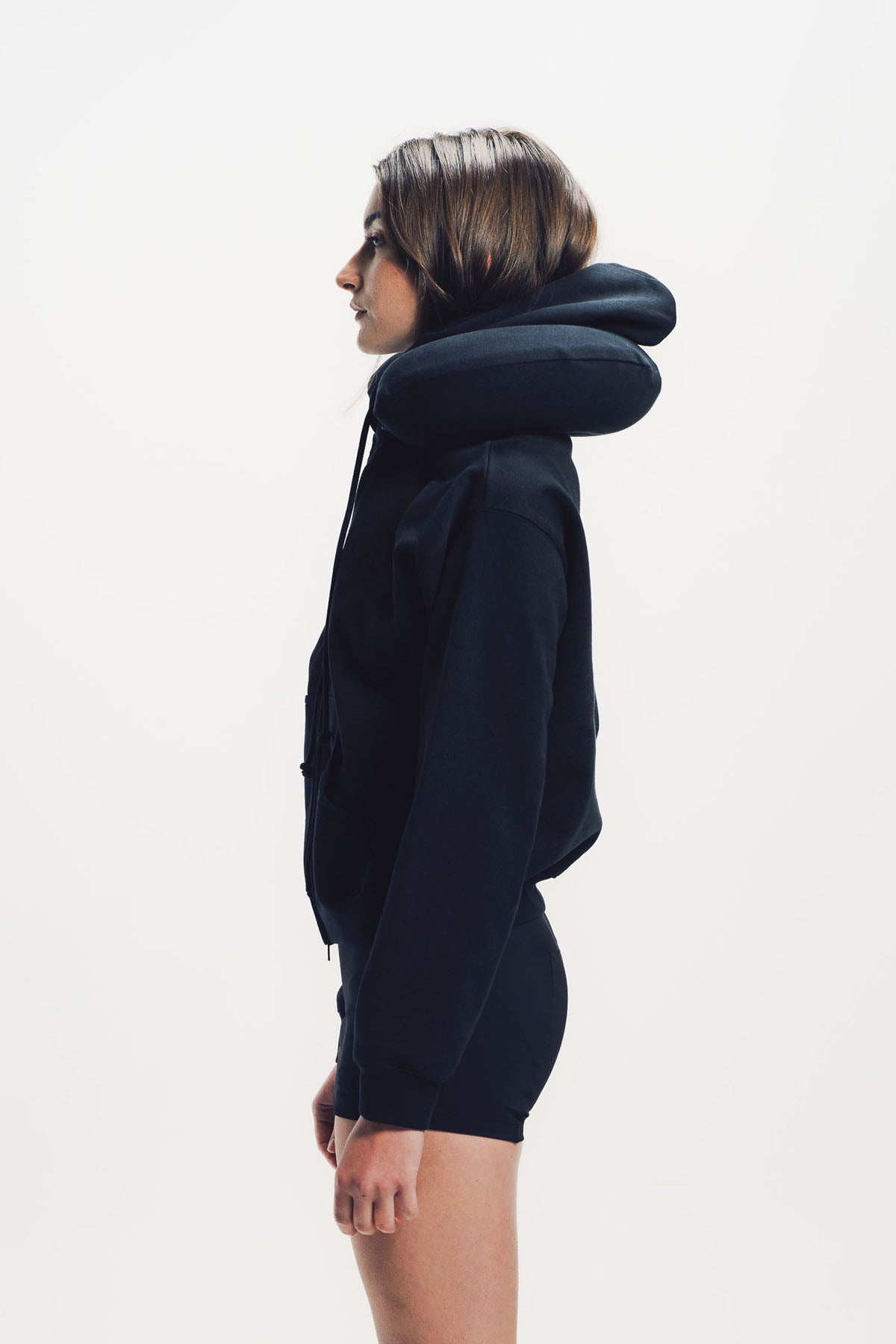 Vetements | Neck Pillow Zip Hoodie