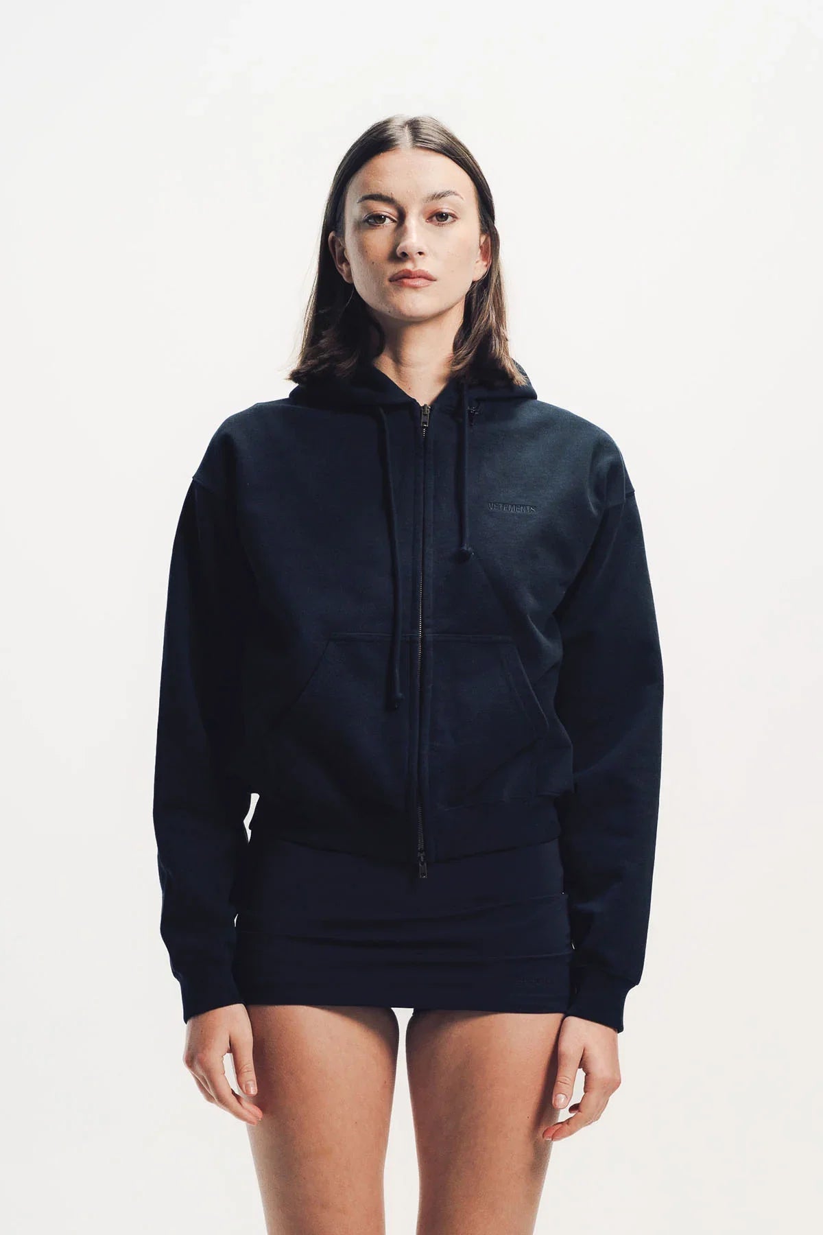 Vetements | Neck Pillow Zip Hoodie
