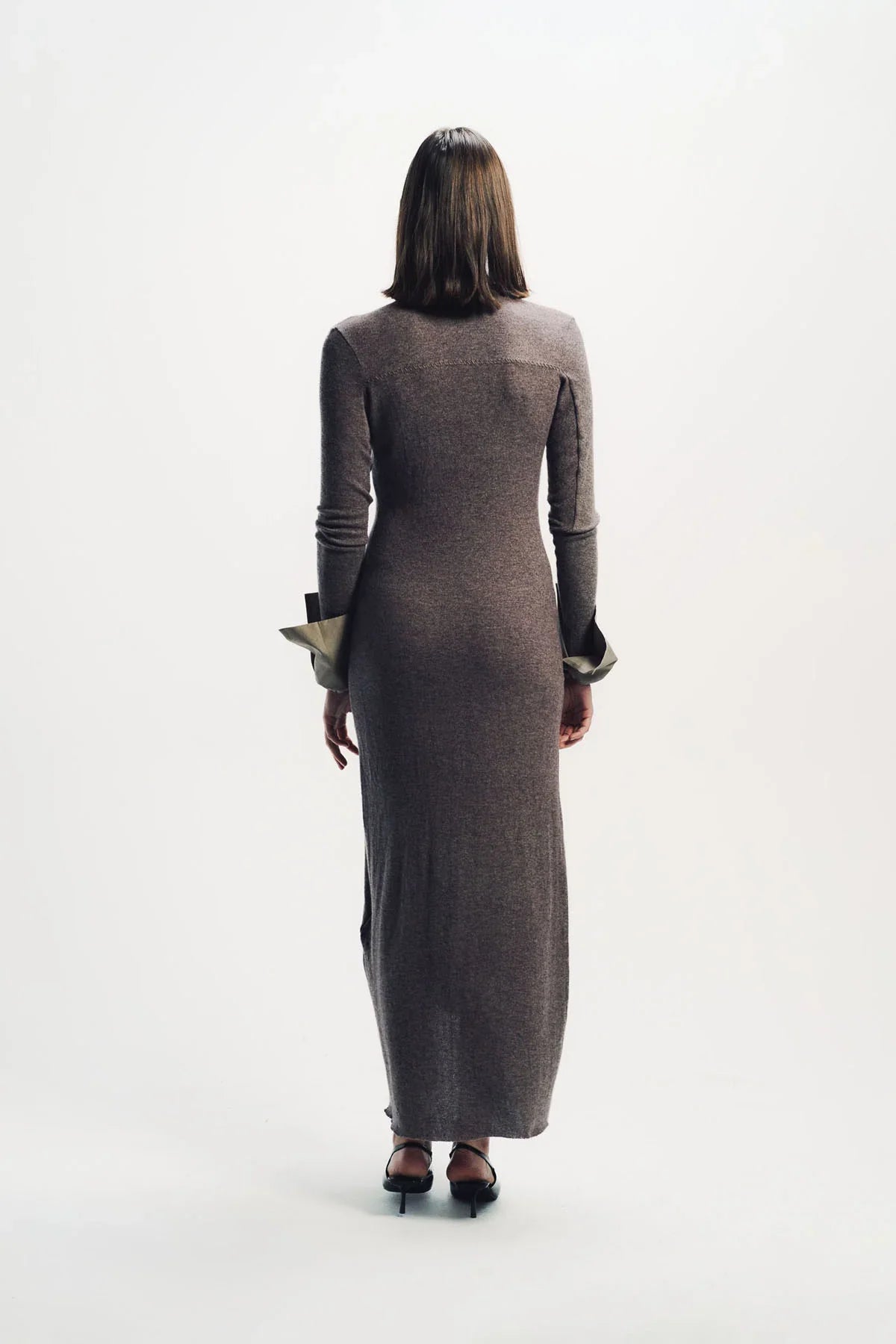 Yehuafan | Knit Cardigan Dress