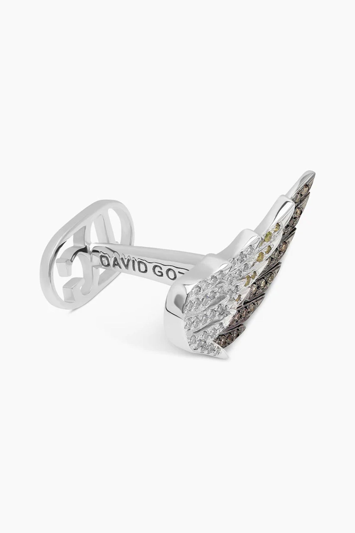 David Gotlib | 18kwg Diamond Wings Cufflinks