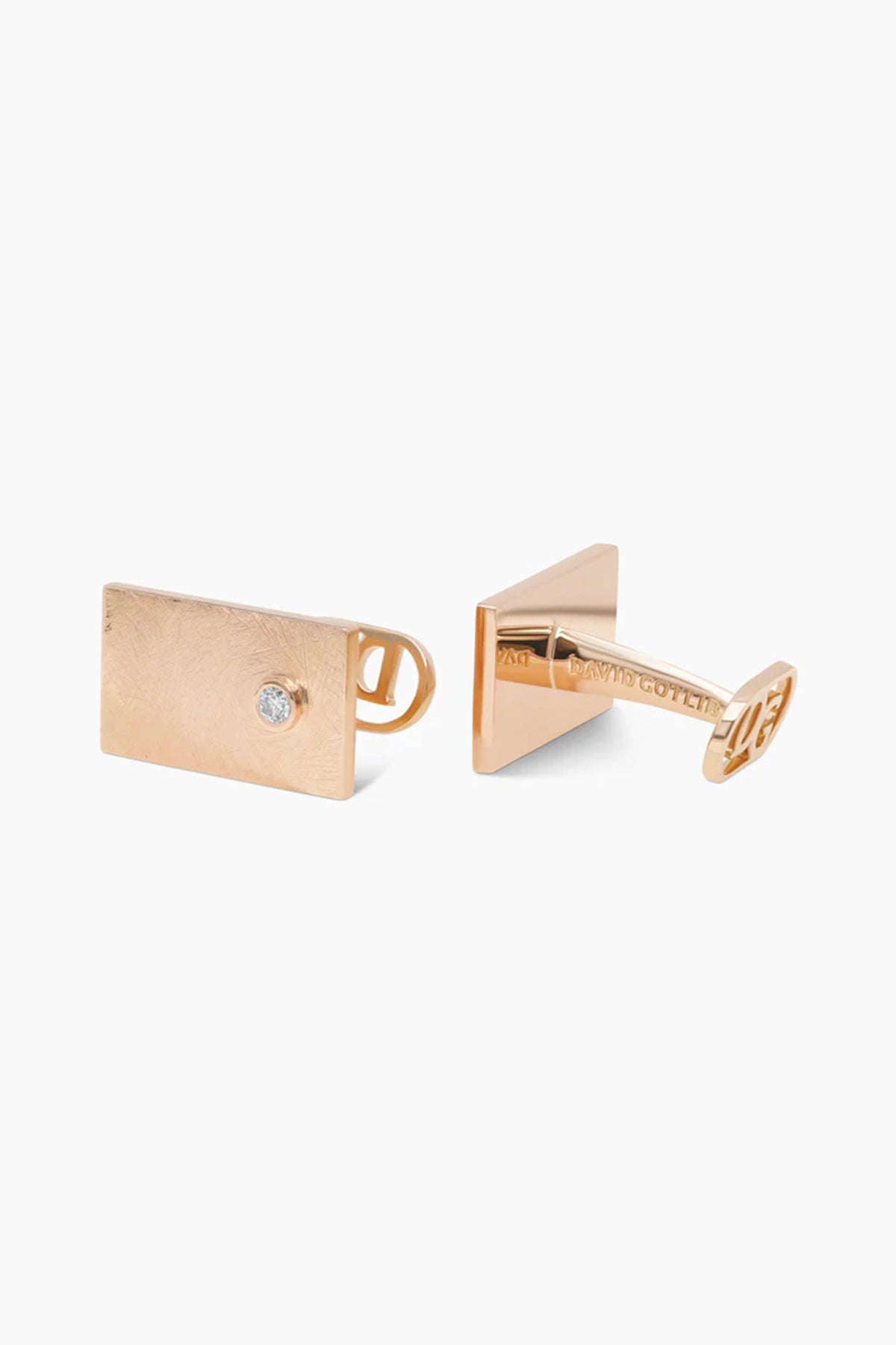 David Gotlib | 18krg Gold Rush Cufflinks