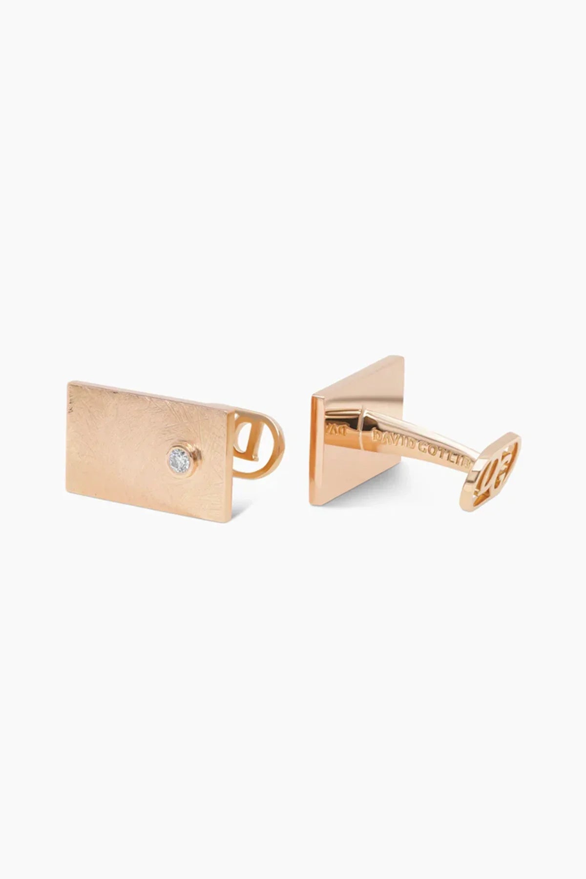 David Gotlib | 18krg Gold Rush Cufflinks