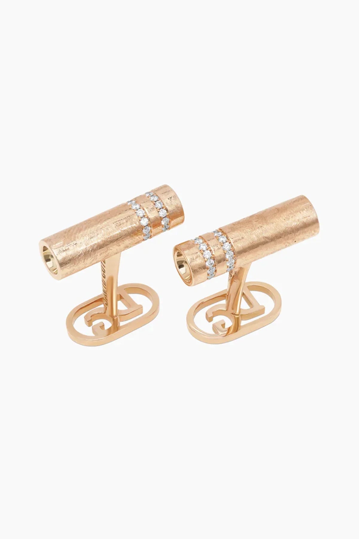 David Gotlib | 18krg Gold Flow Cufflinks