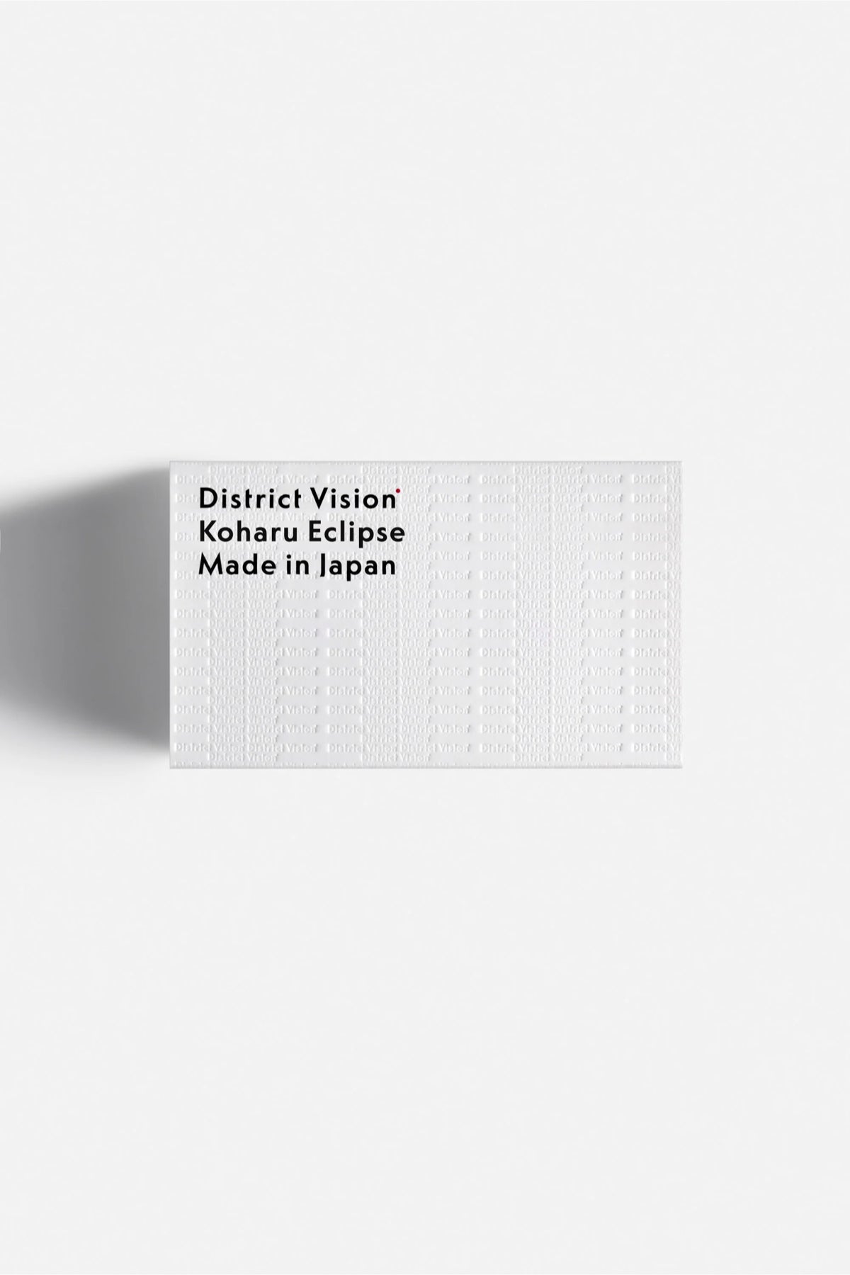 District Vision | Koharu Eclipse, Limestone/D+ Onyx Mirror