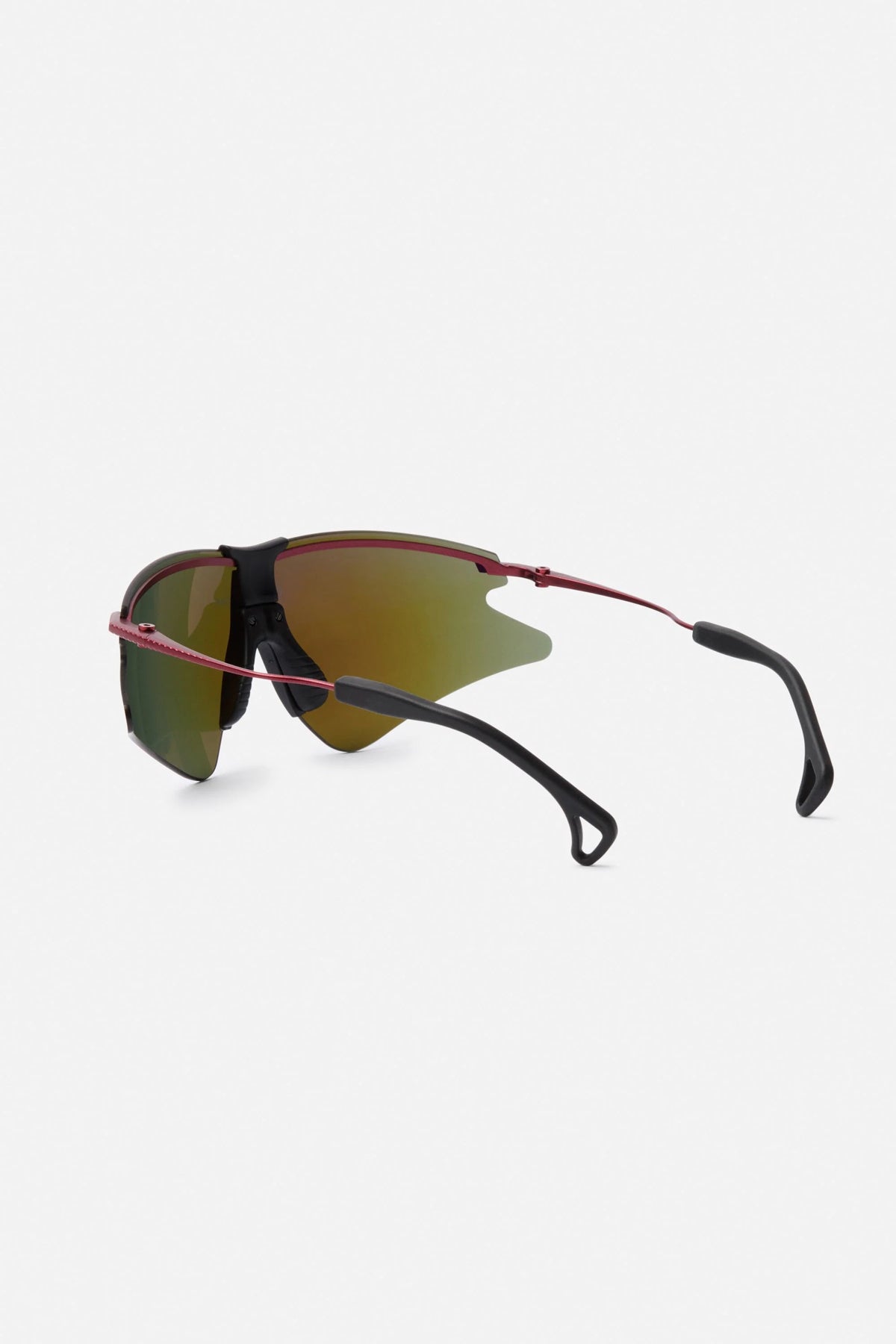 District Vision | Kohei Aero Blade Ti Oxblood, D+ Blue Mirror