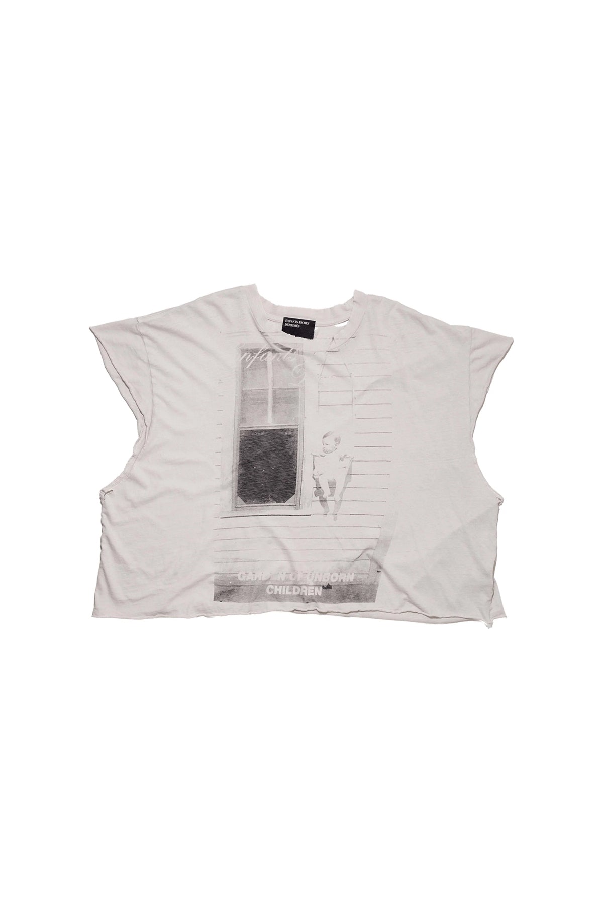 ENFANTS RICHES DÉPRIMÉS | GARDEN OF UNBORN CHILDREN CUT-OFF T-SHIRT