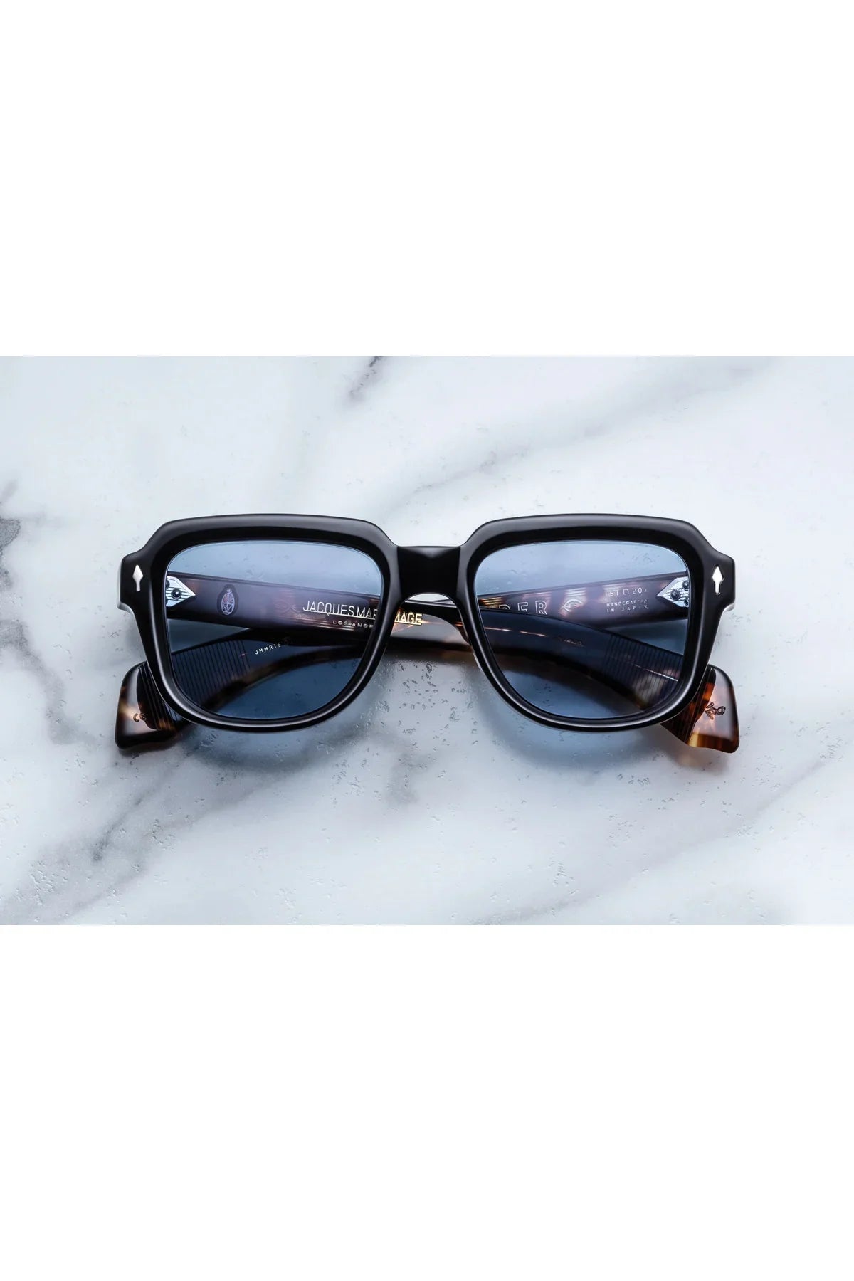 Jacques Marie Mage | Taos Sunglasses in Noir