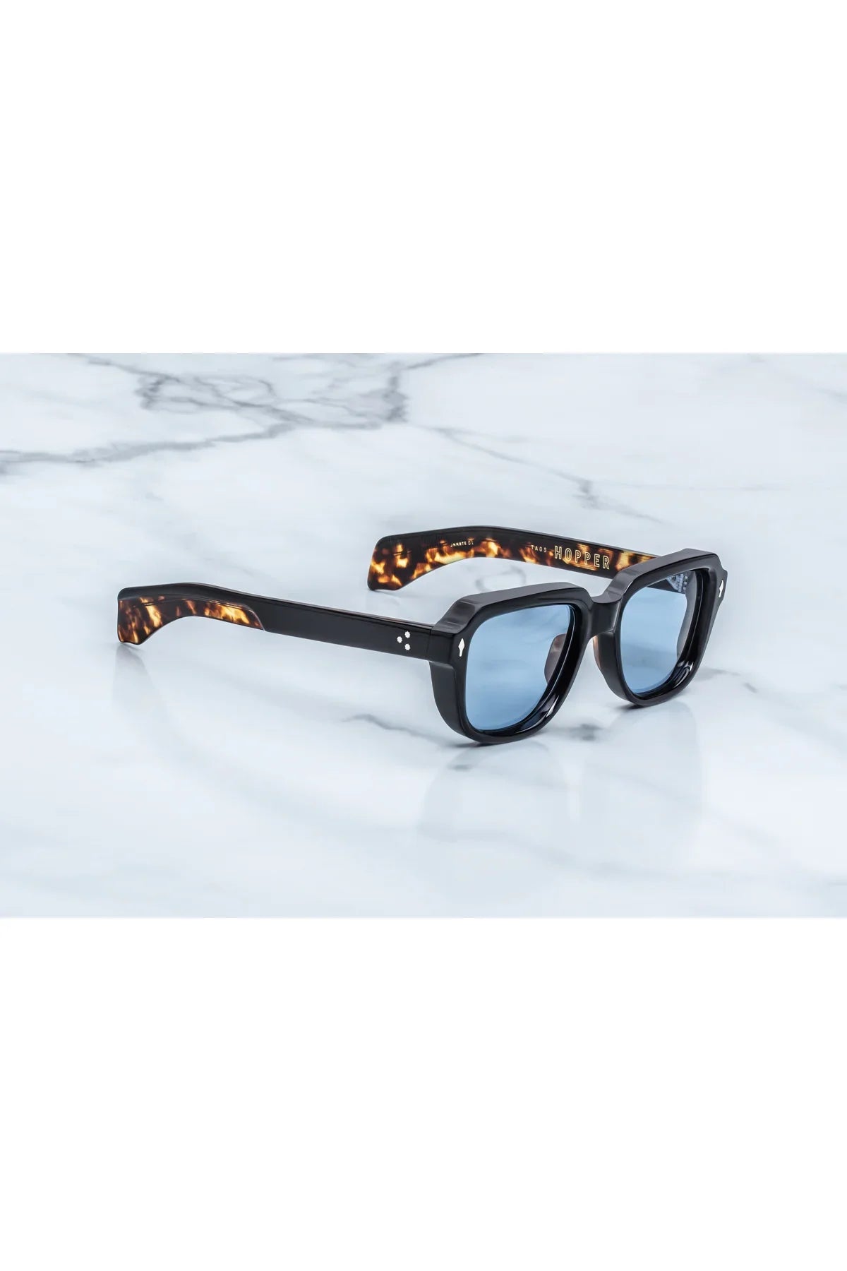Jacques Marie Mage | Taos Sunglasses in Noir