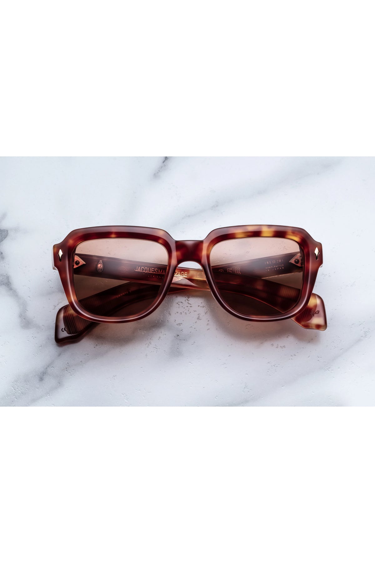 Jacques Marie Mage | Taos Sunglasses in Vntg Havana