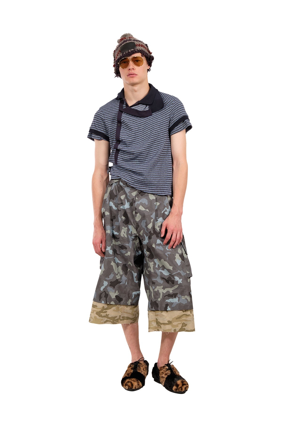 Natasha Zinko | Splotched Double Shorts