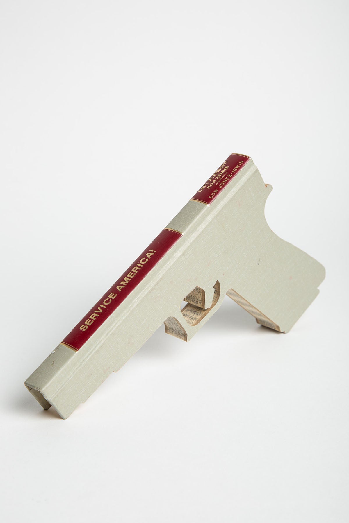 Robert The | Service America! Carved Bookgun