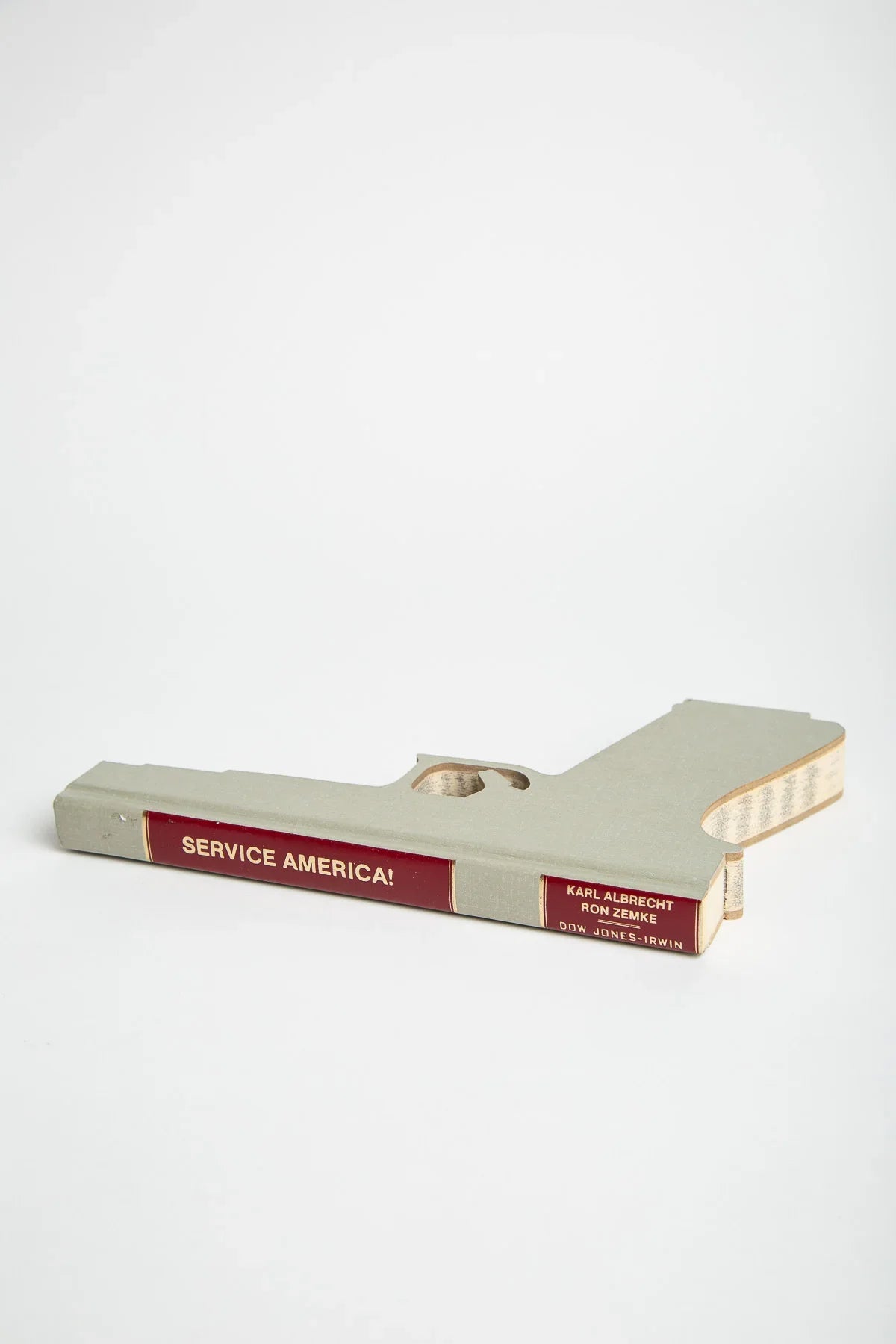 Robert The | Service America! Carved Bookgun