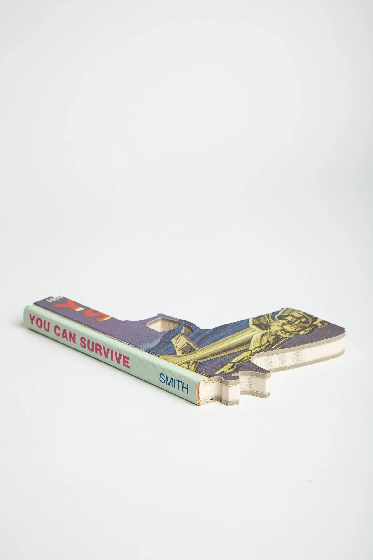 Robert The | You Can Survive Carved Bookgun