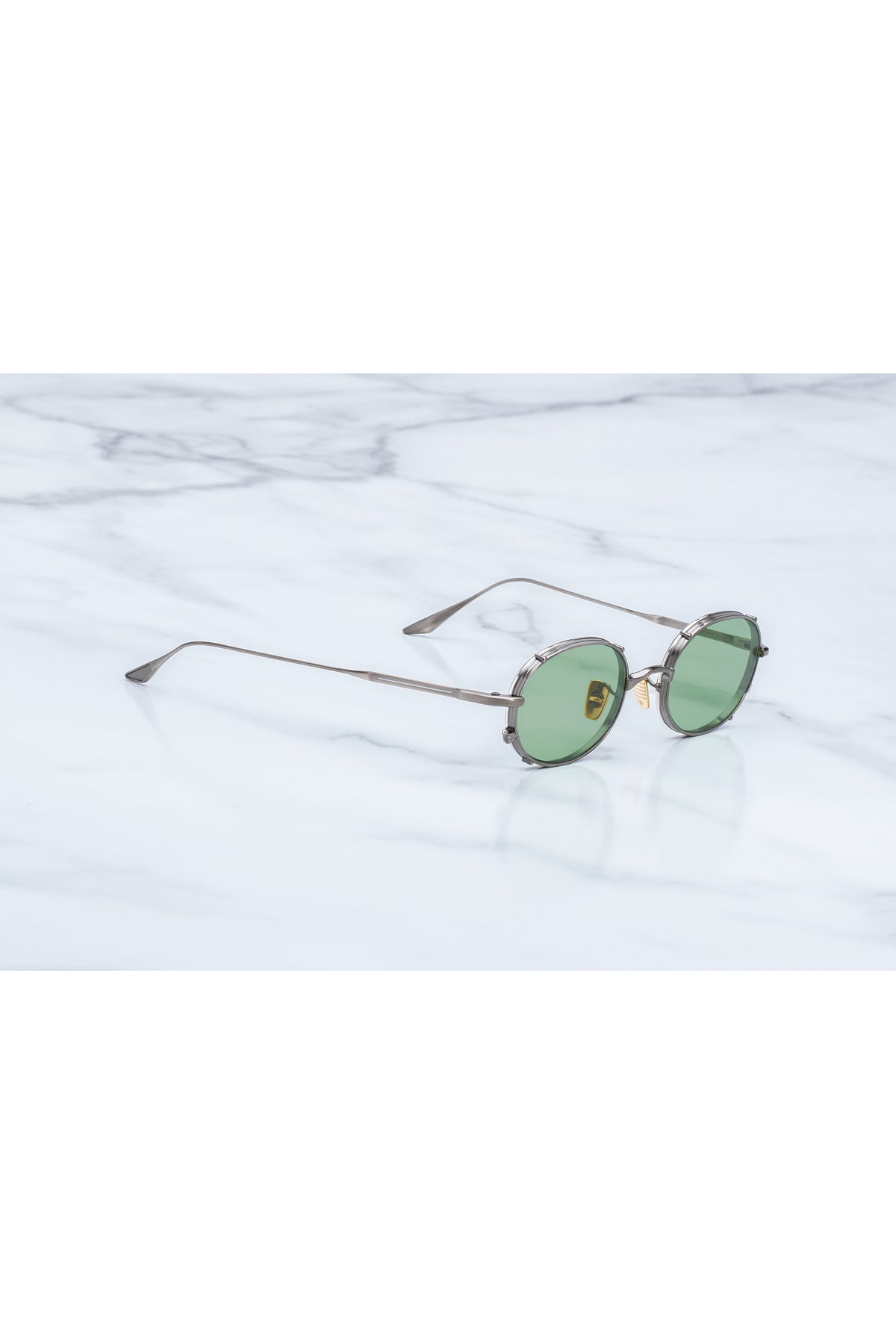 Jacques Marie Mage | Violet Sunglasses in Antq Silver