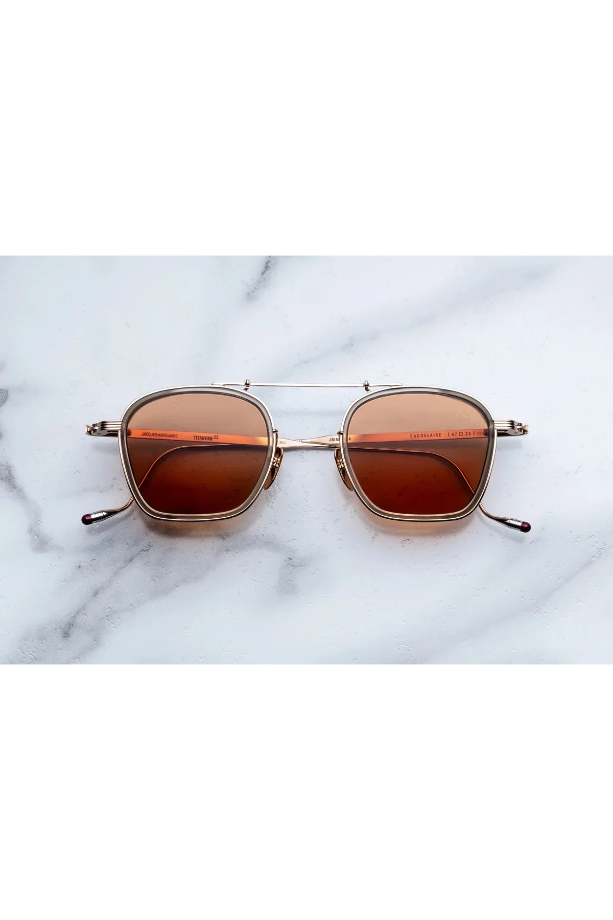Jacques Marie Mage | Baudelaire 2 Sunglasses in Darjeeling
