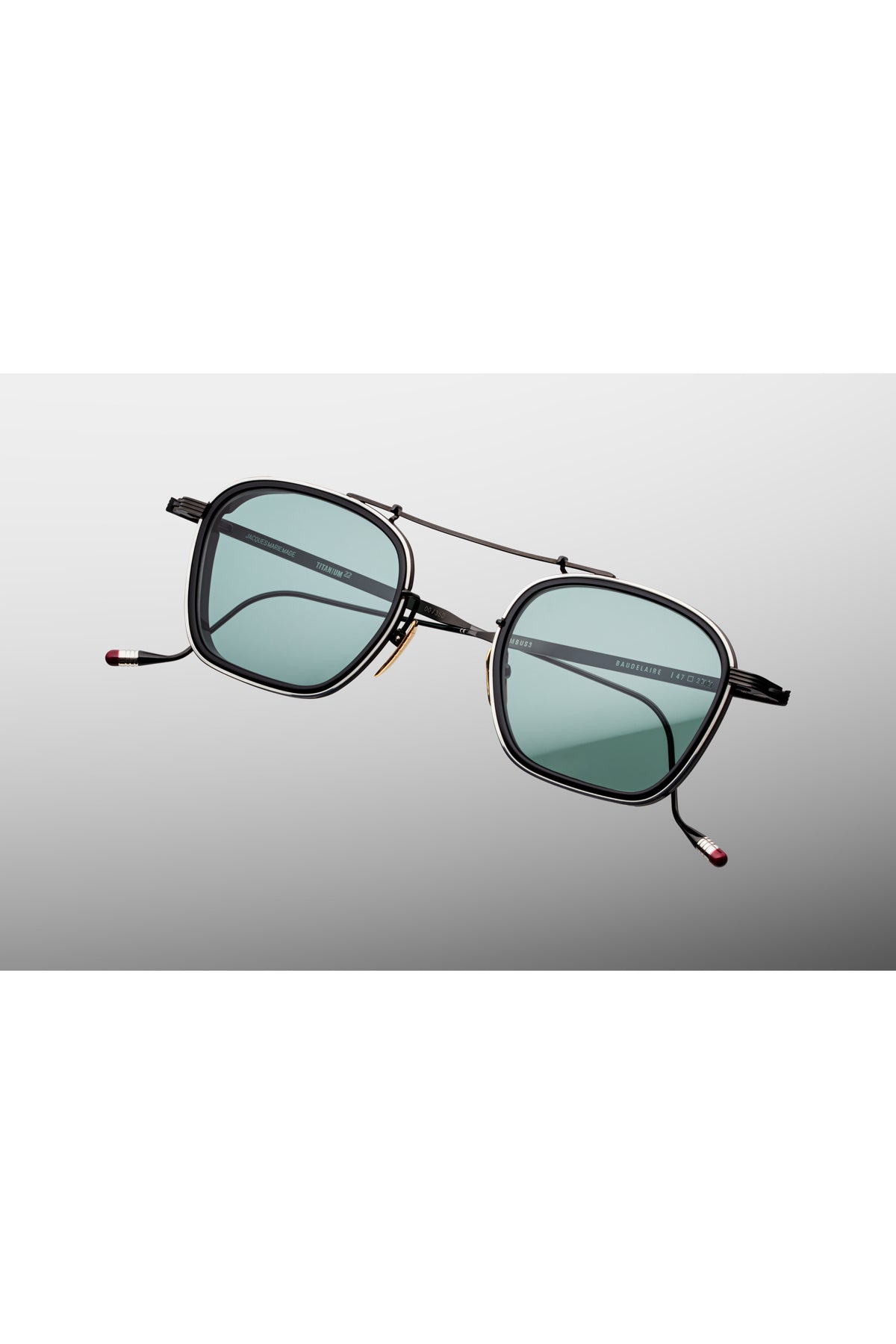 Jacques Marie Mage | Baudelaire 2 Sunglasses in Paon