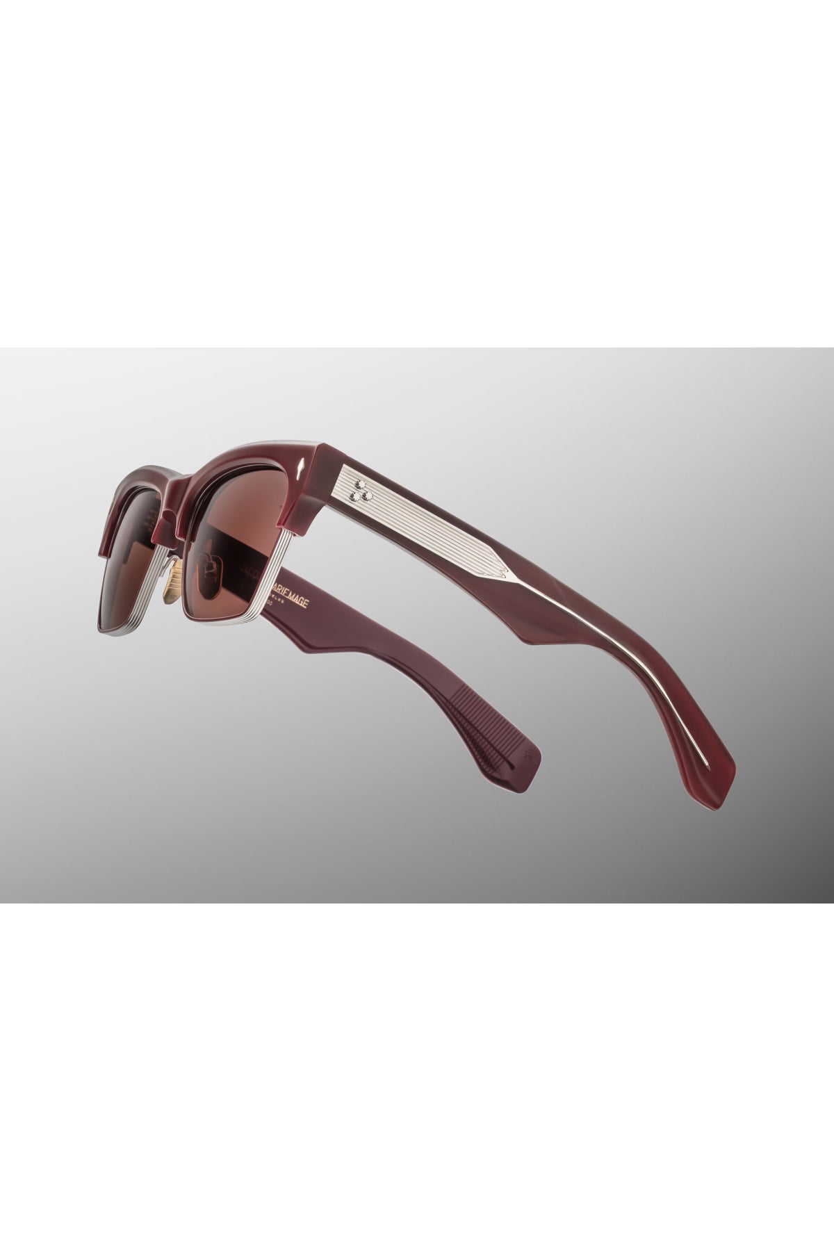 Jacques Marie Mage | Bugsy Sunglasses in Bordeaux Empire