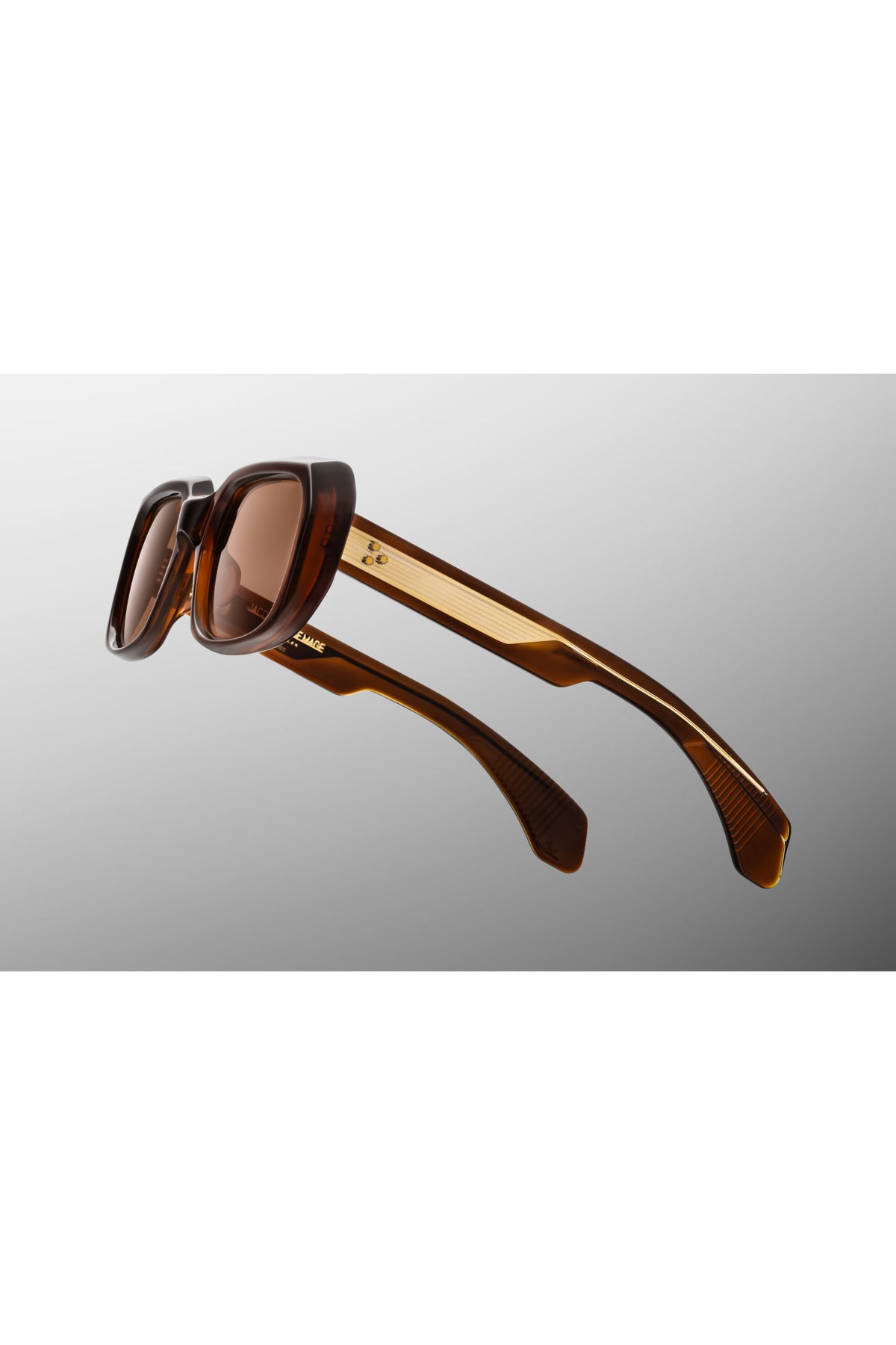 Jacques Marie Mage | Aldo Sunglasses in Café