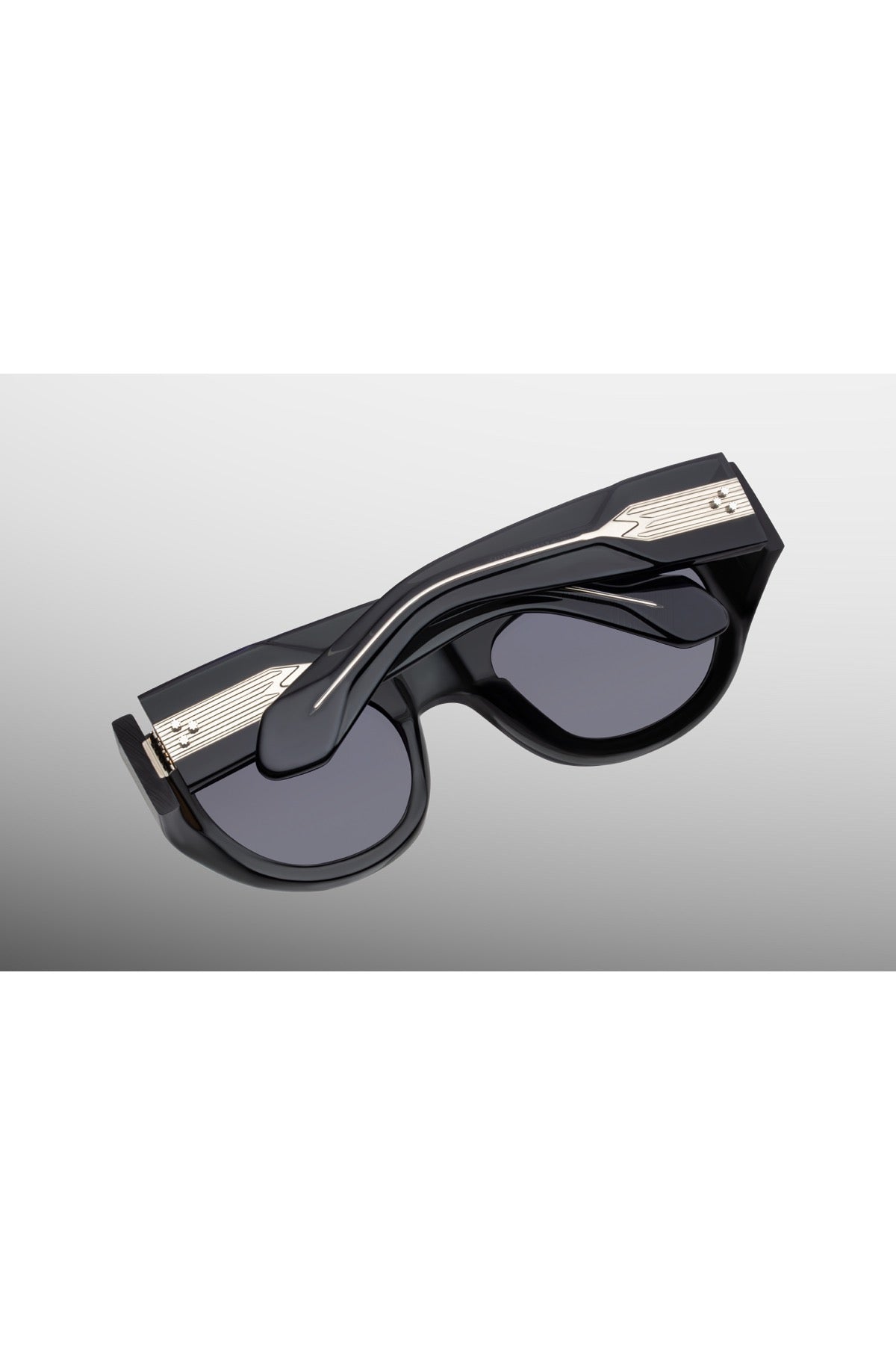 Jacques Marie Mage | Clyde Sunglasses in Grisaille