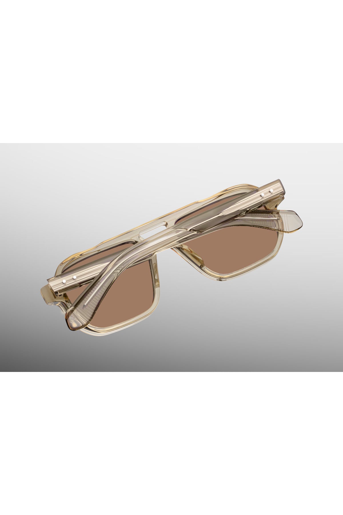 Jacques Marie Mage | Evans Sunglasses in Marzipan