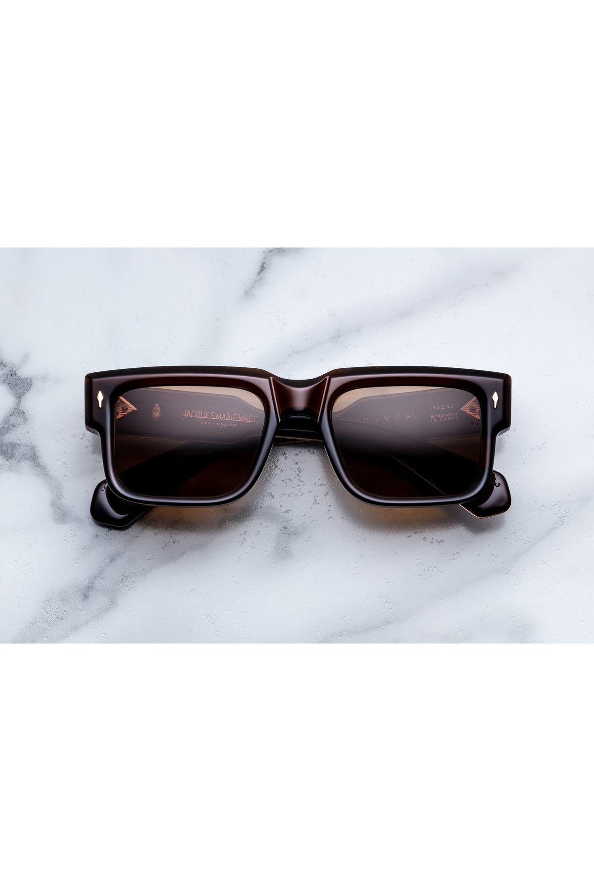 Jacques Marie Mage | Hemmings Sunglasses in Café