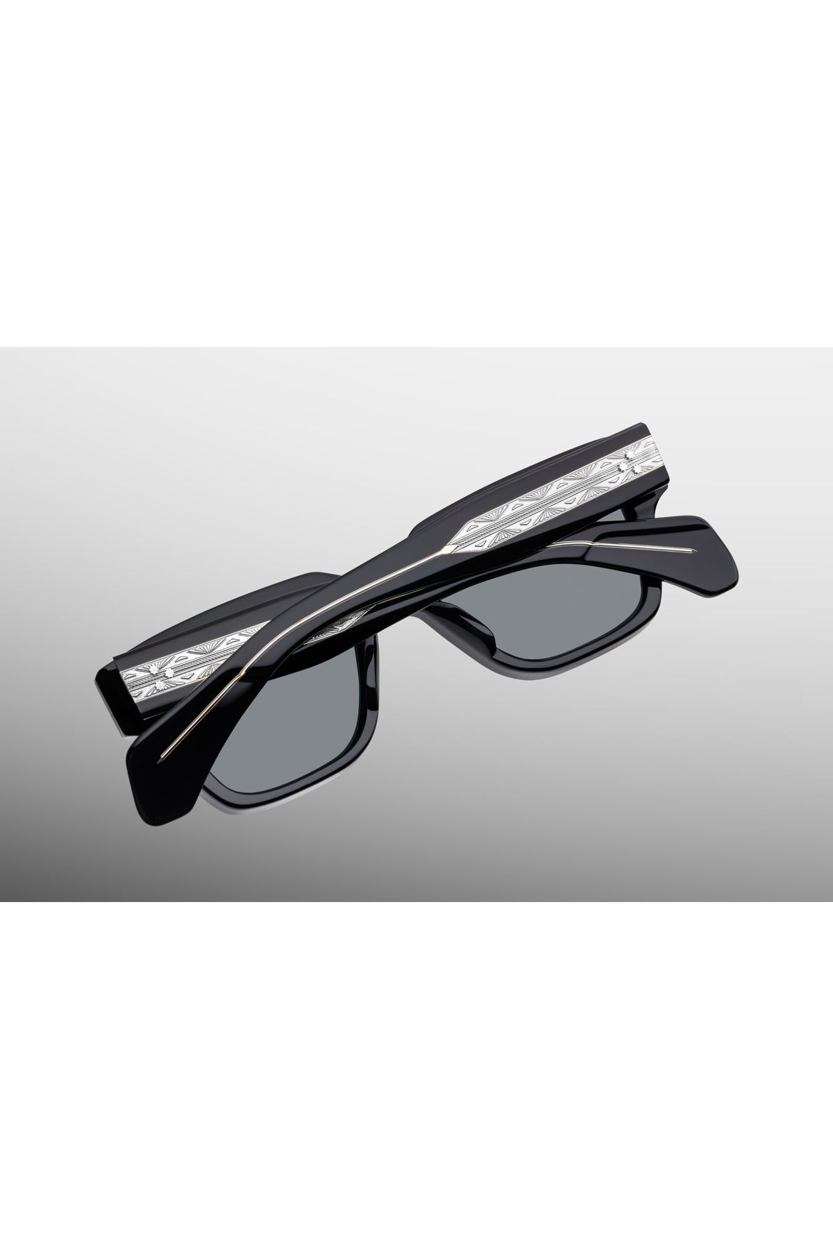 Jacques Marie Mage | Turquoise Collection: Fellini Sunglasses in Lone Mountain