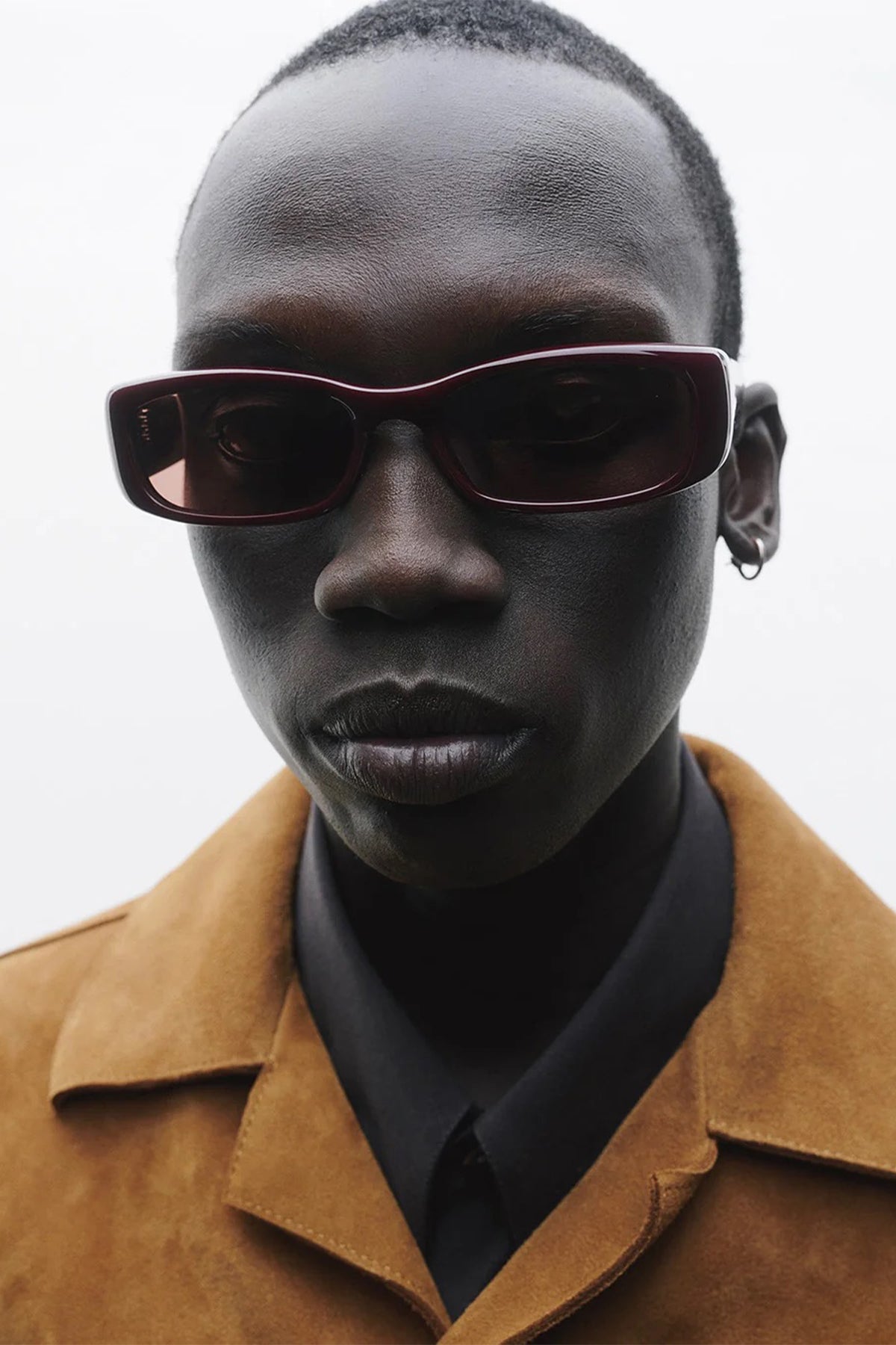 Port Tanger | Leila Sunglasses in Carmesi Acetate