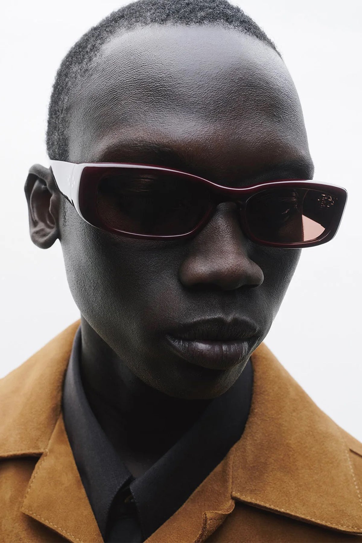 Port Tanger | Leila Sunglasses in Carmesi Acetate
