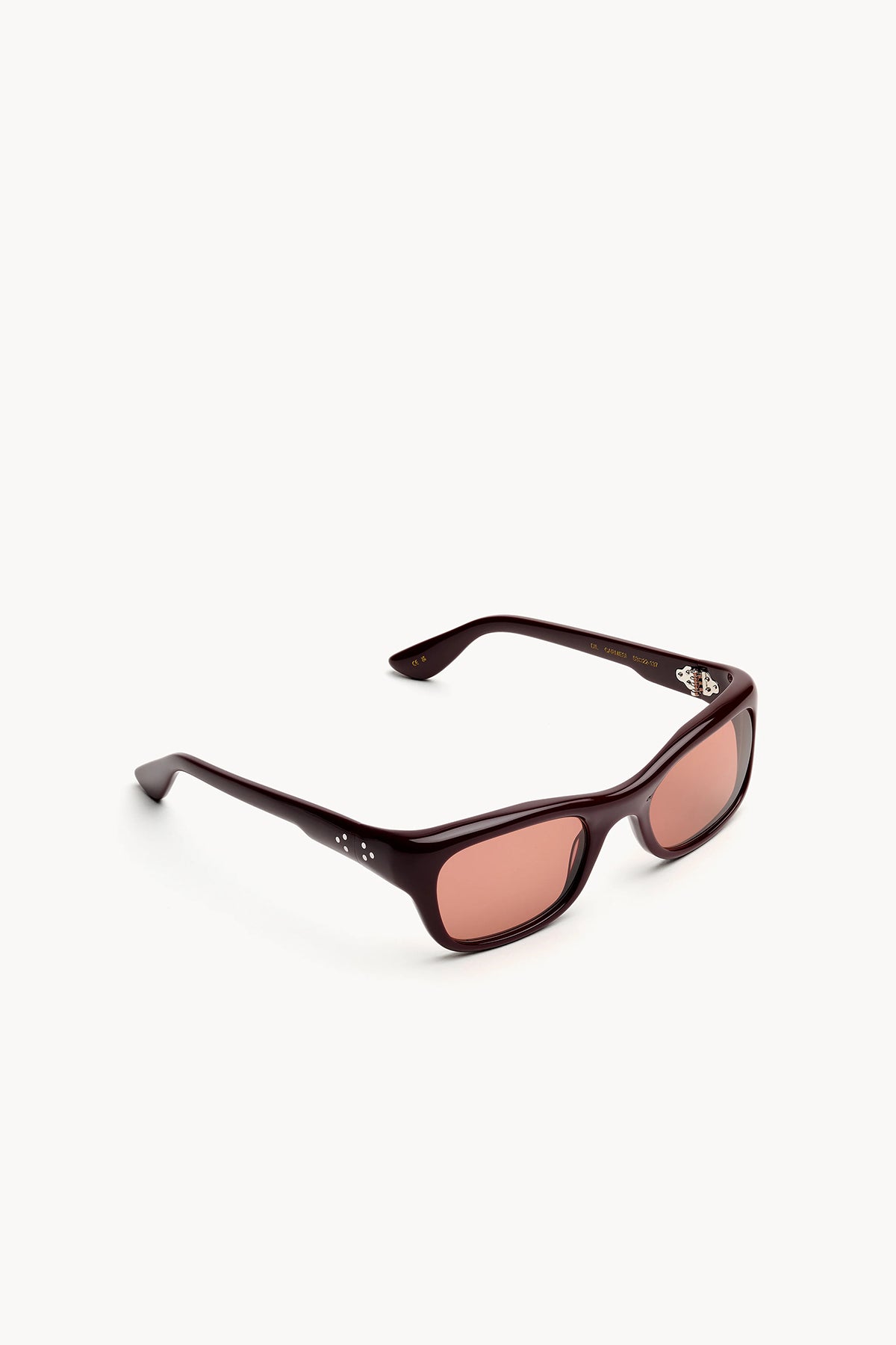 Port Tanger | Dil Sunglasses in Carmesi Acetate