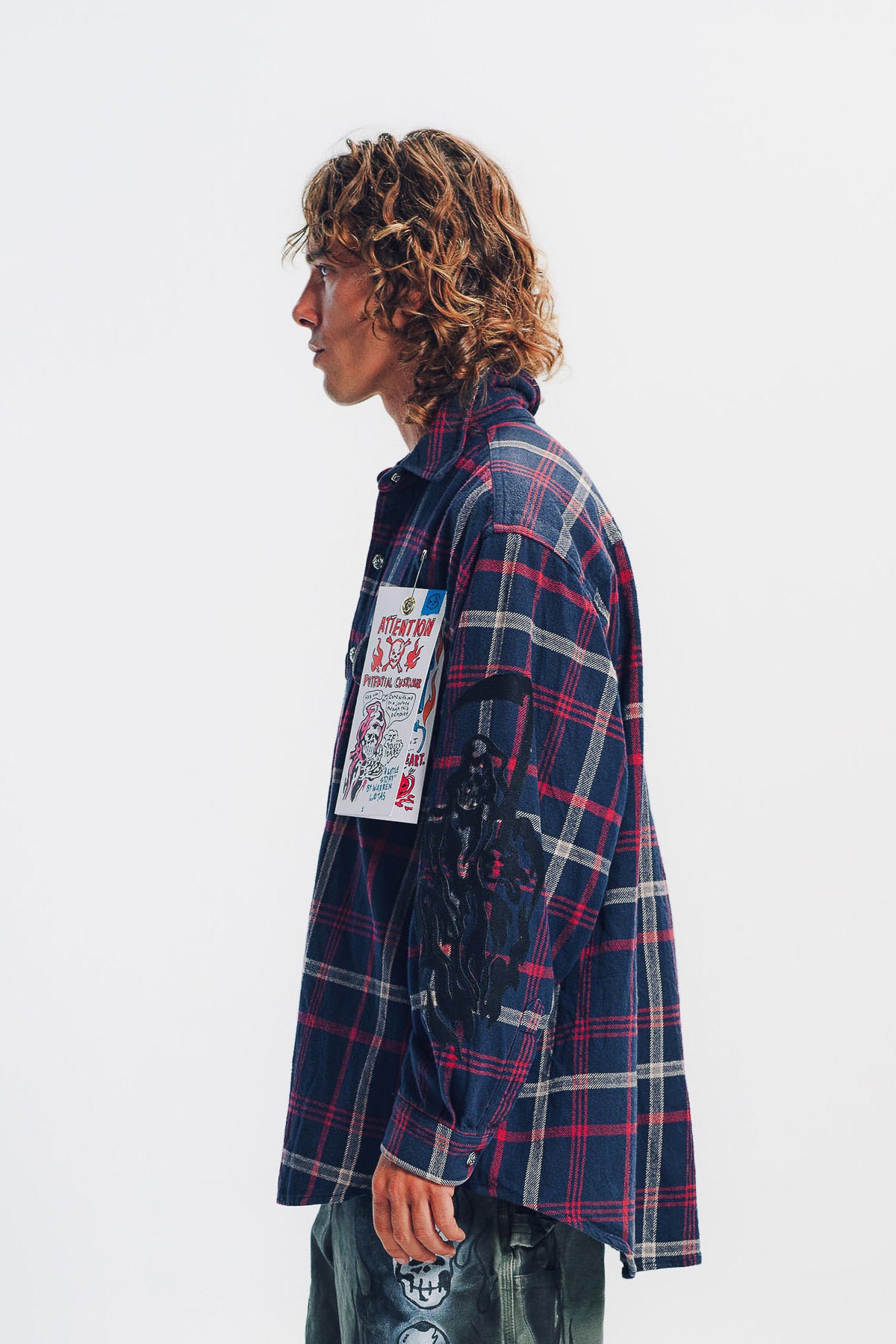 Warren Lotas | Appliqué Serenity Reaper Flannel