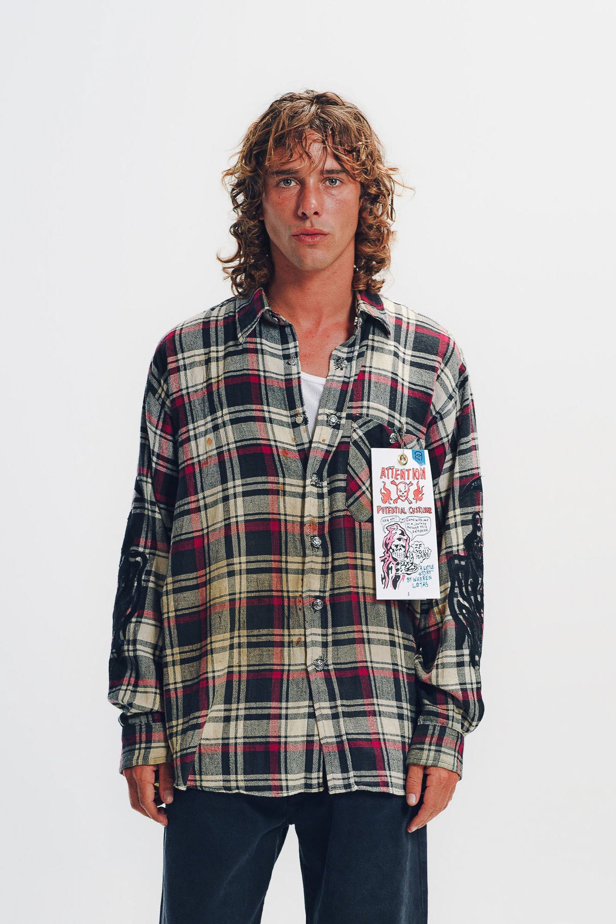 Warren Lotas | Appliqué Serenity Reaper Flannel