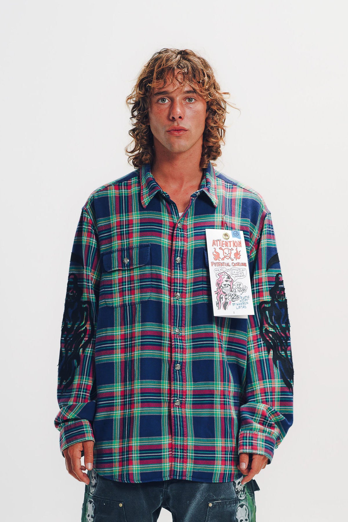 Warren Lotas | Appliqué Serenity Reaper Flannel