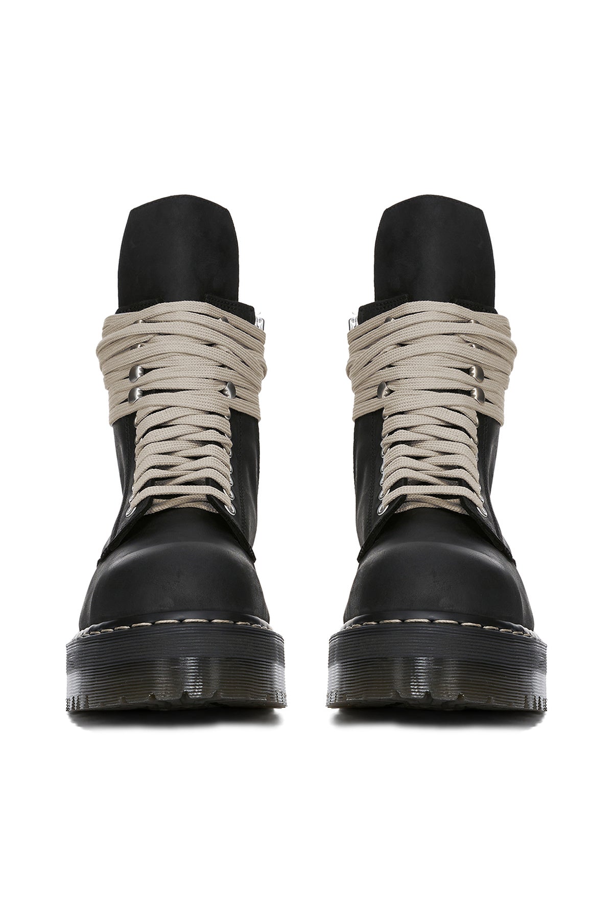 Rick Owens X Dr. Martens | Quad Sole Steel Toe Boot