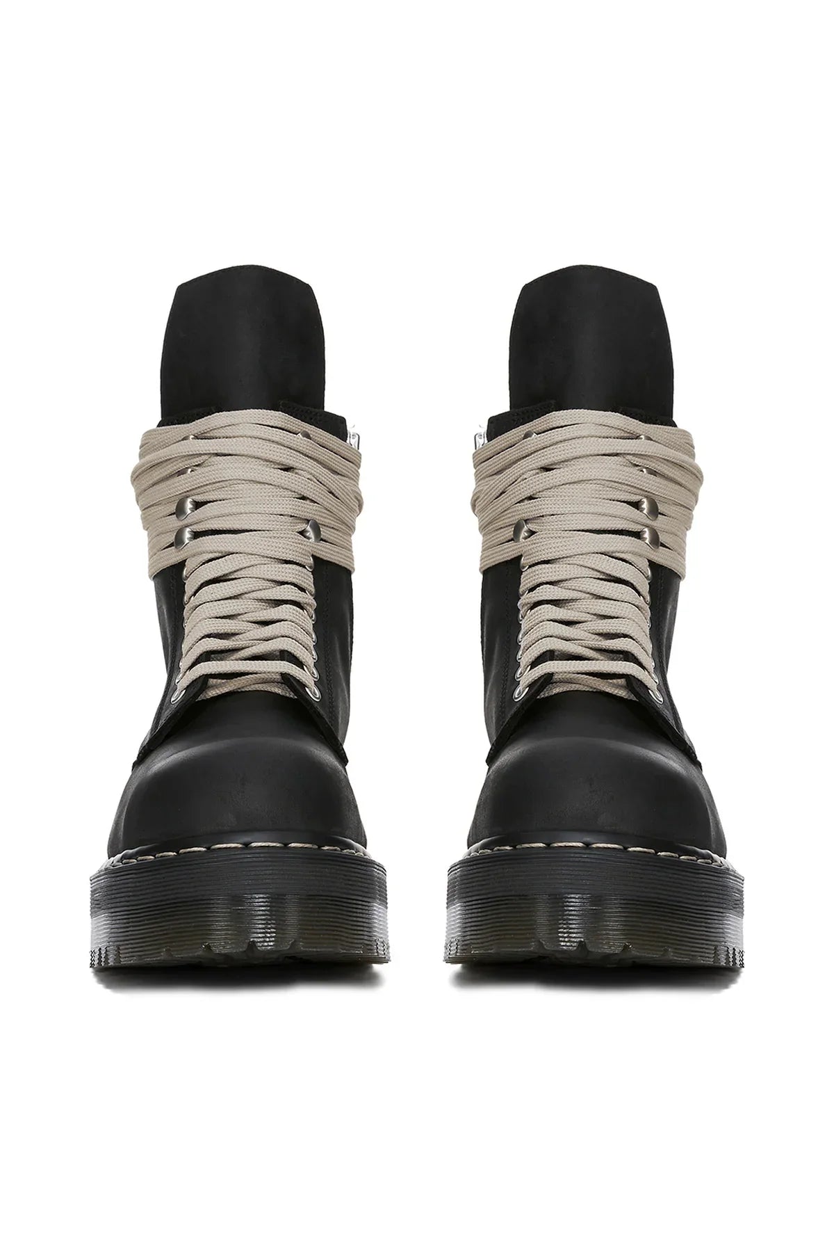 Rick Owens X Dr. Martens | Quad Sole Steel Toe Boot