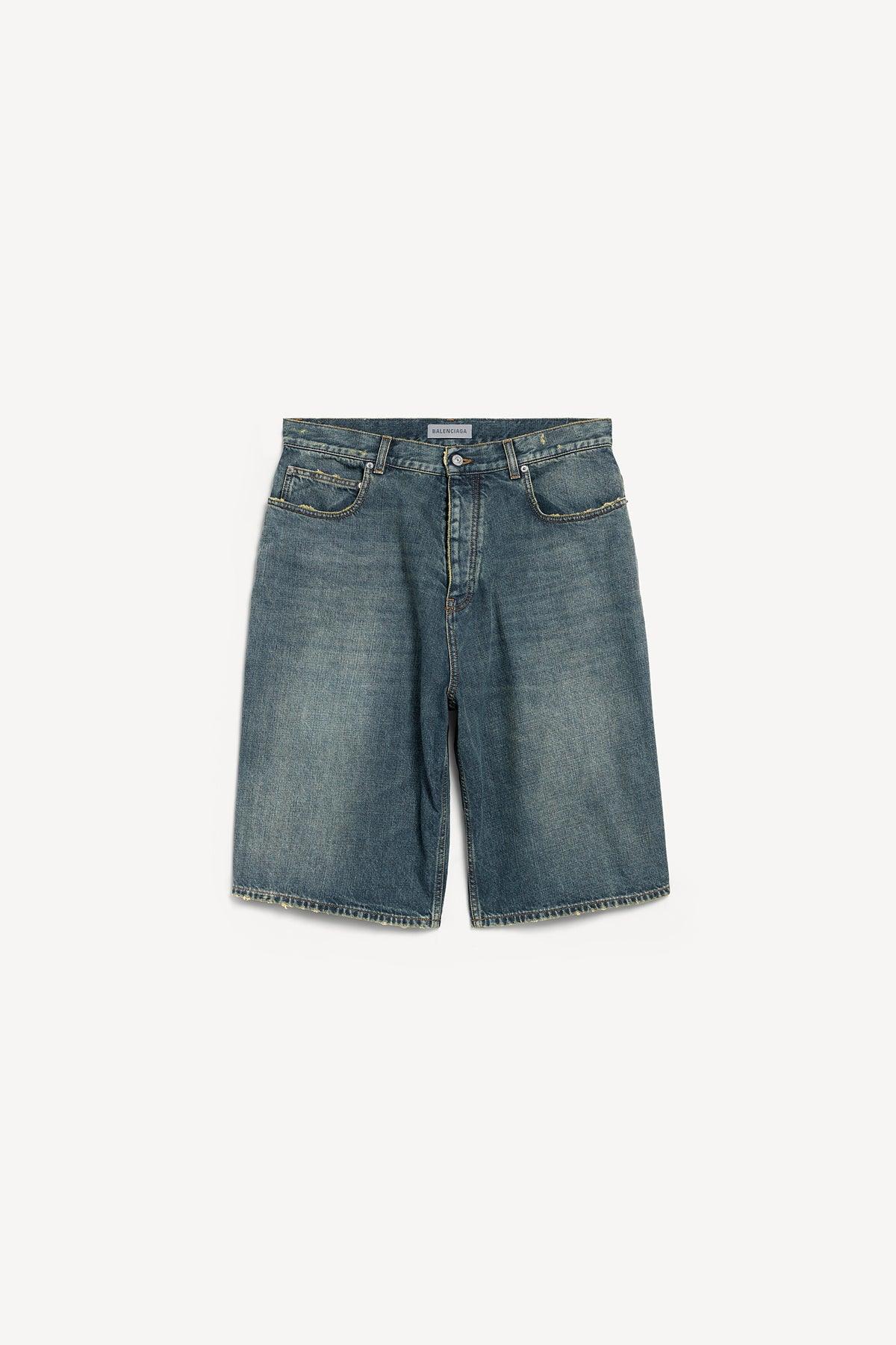Balenciaga | Denim Bermuda