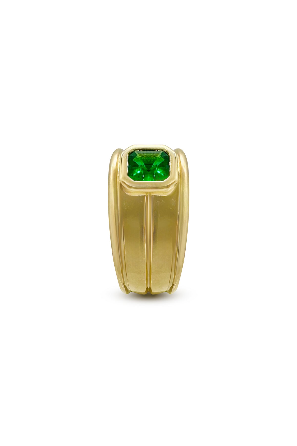 Howl | Rib Cigar Emerald Ring