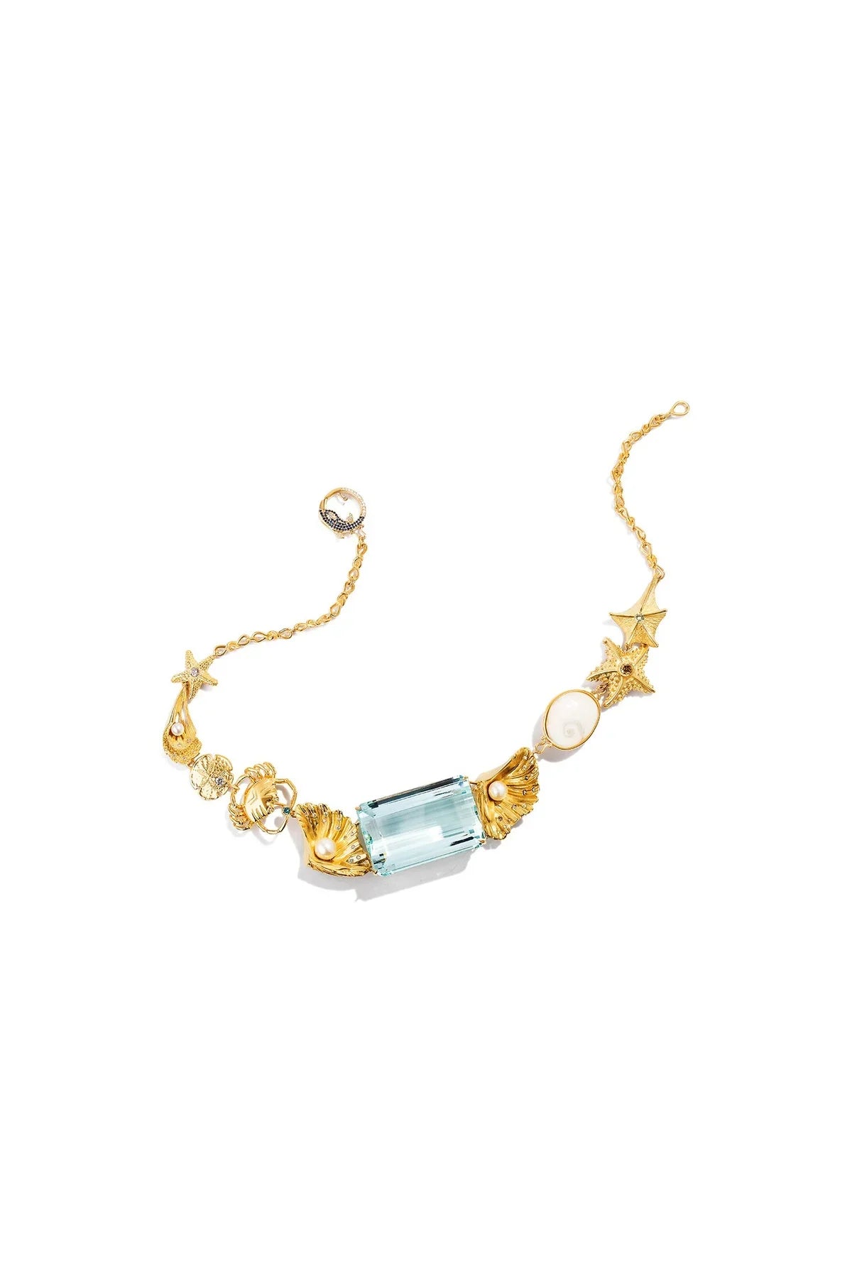 Renato Cipullo | Aquamarine Return to the Sea Necklace