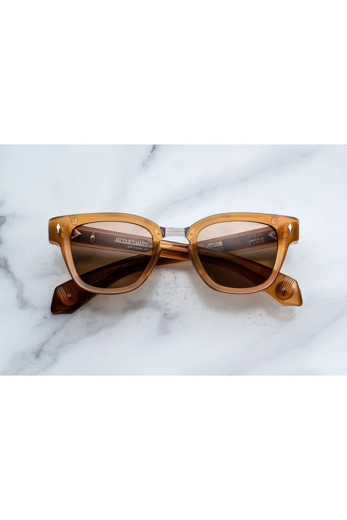Jacques Marie Mage | Yellowstone VII: Barronette Sunglasses in Brush