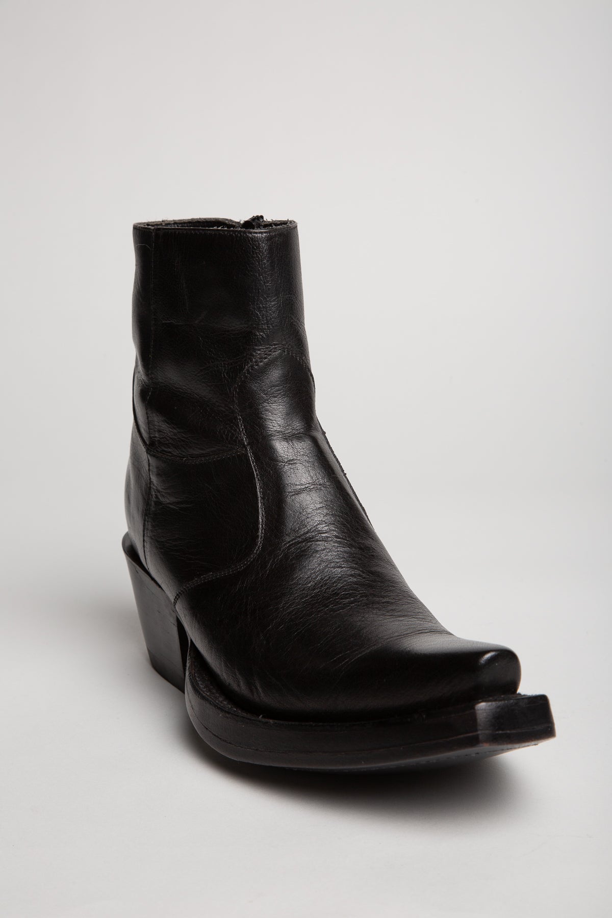 VETEMENTS | LUCCHESE COWBOY ANKLE BOOTS