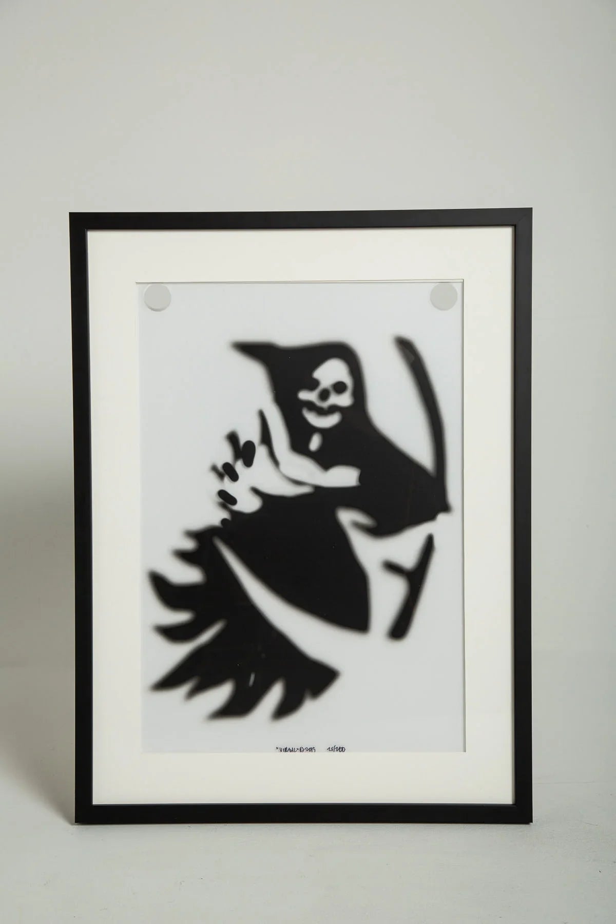 VIRGIL ABLOH | CLEAR ART PRINT "REAPER 1" SIGNED AND NUMBERED BY VIRGIL ABLOH